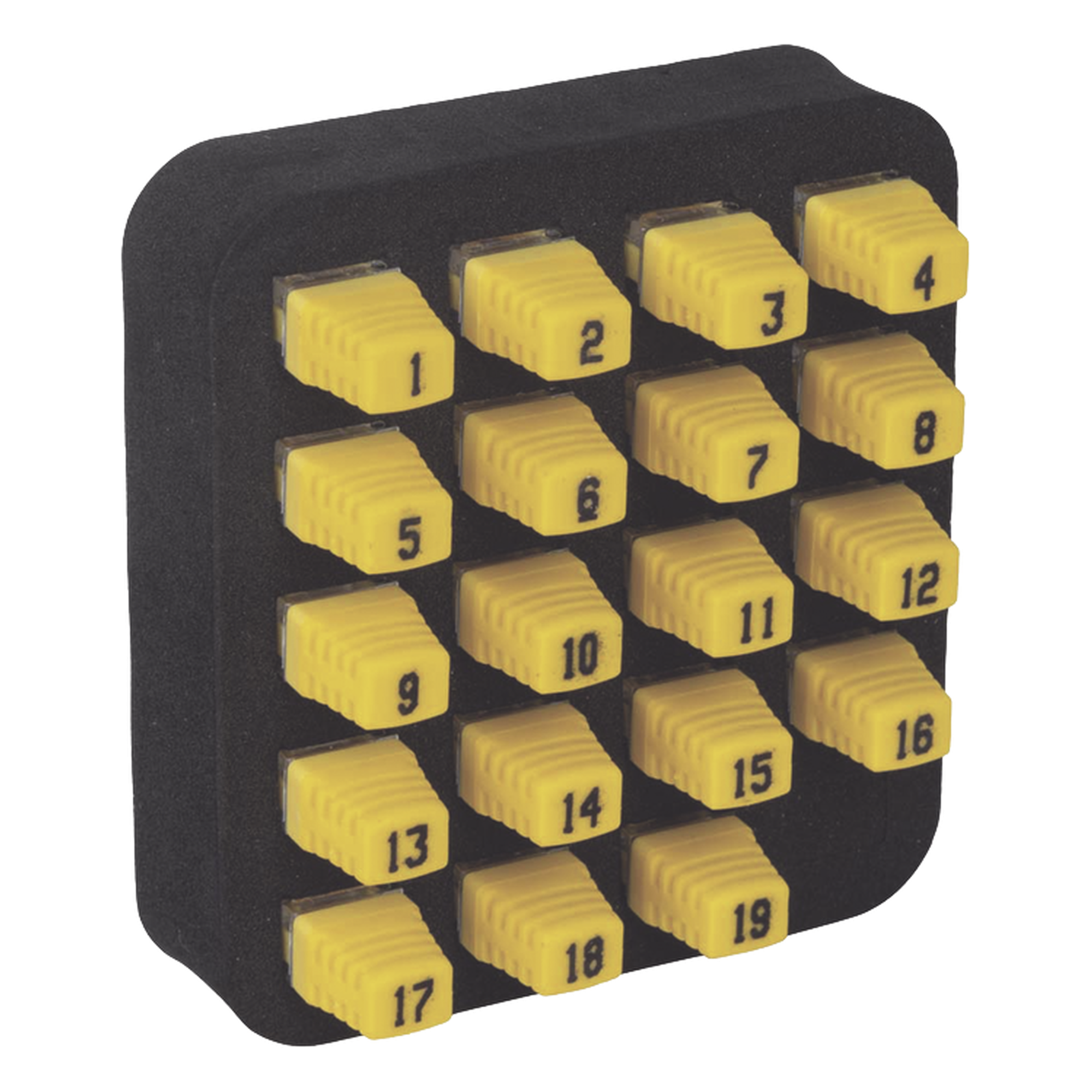 Kit de Mapeo de Red / RJ45 / 19 Ubicaciones Simultáneas / 3.6 cm x 7.6 cm x 8.4 cm / 54 g — KLEIN TOOLS · SKU VDV526-055