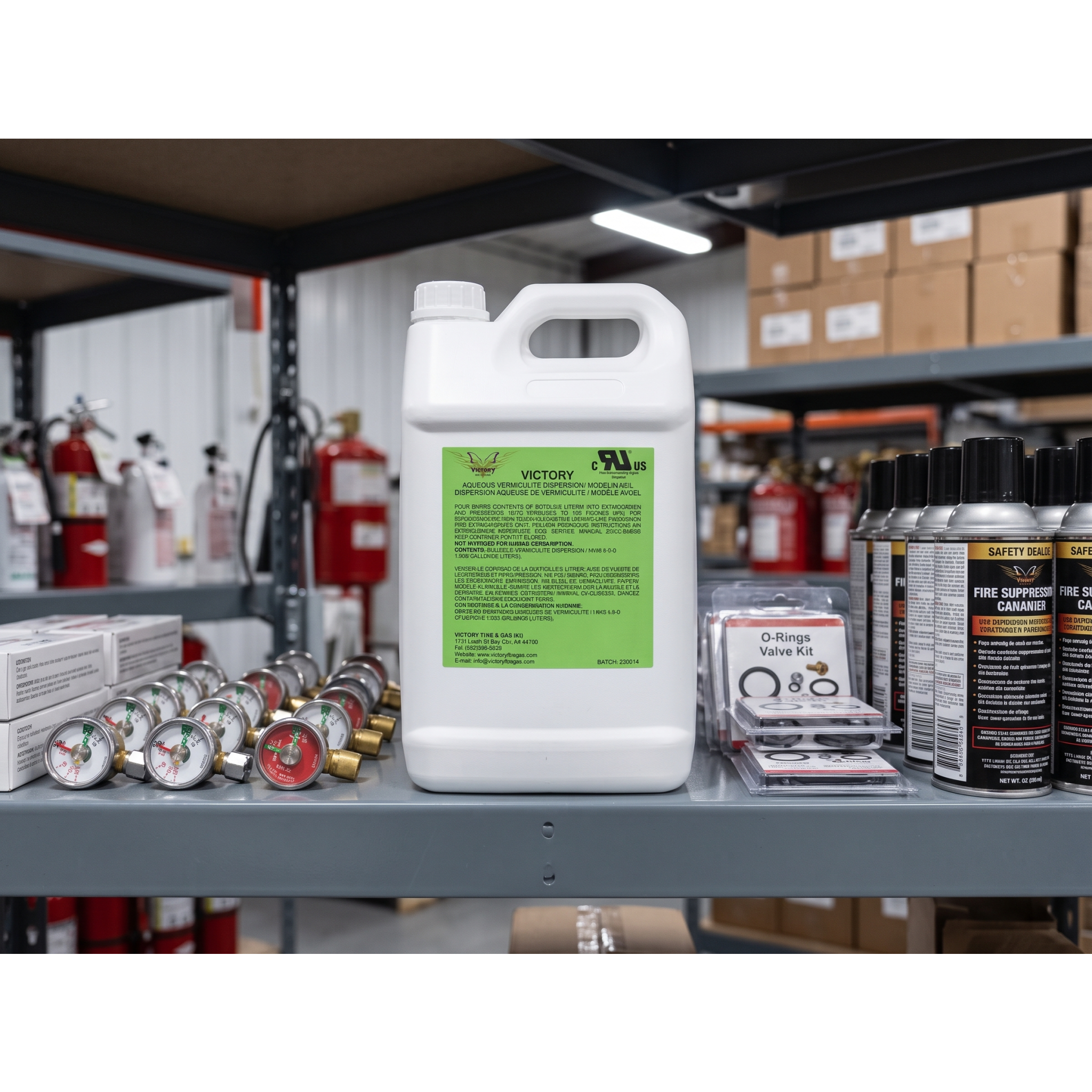 Carga de Agente Humedo  Capacidad 1.6 Galones | UL EX 26669