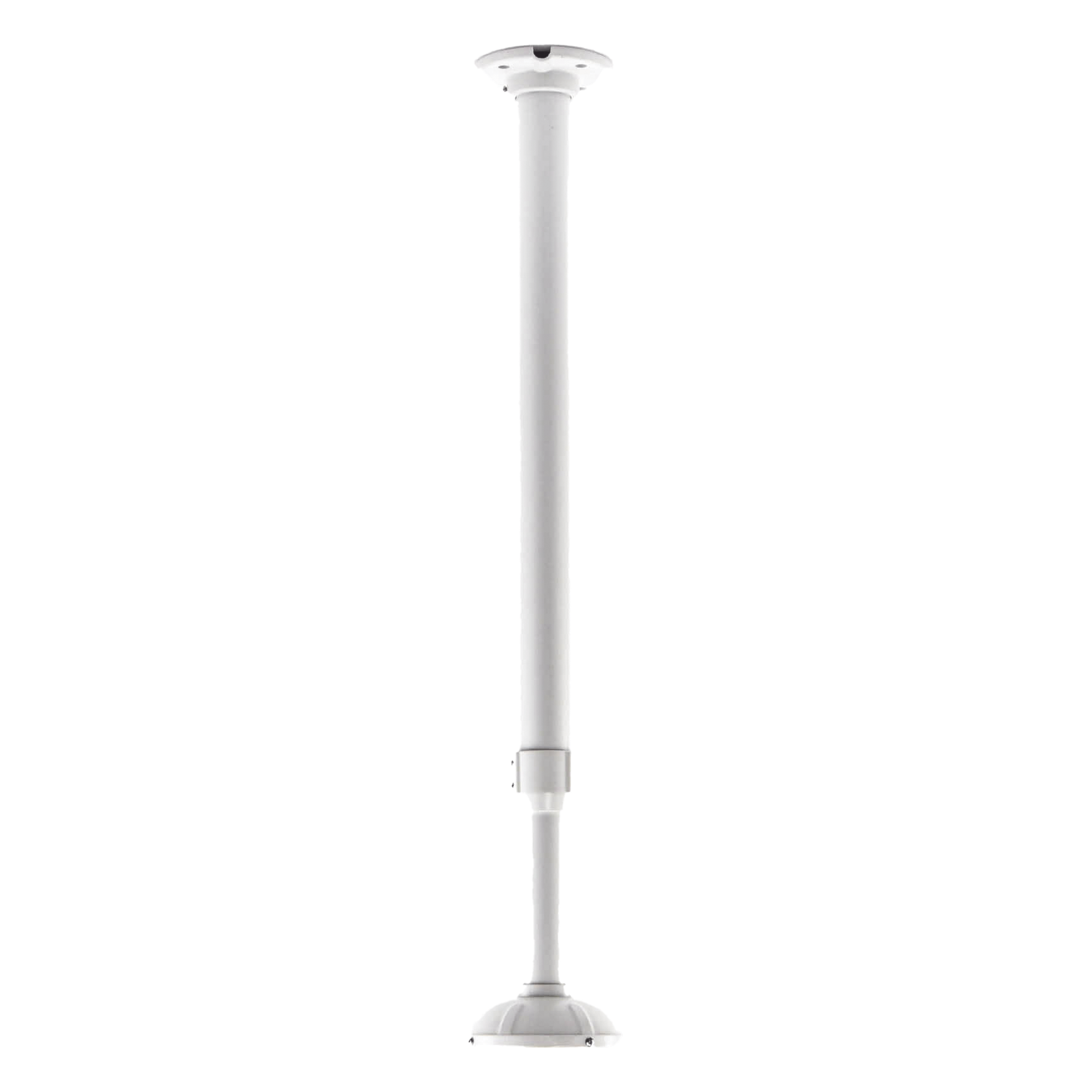 Soporte Telescópico Universal / Ajustable 0.6 a 1.2 m (1.97 a 3.94 ft) / Aluminio / Interior y Exterior / Blanco — SYSCOM VIDEO · SKU XBRT2210