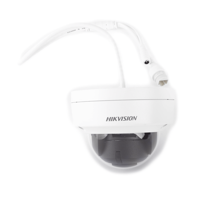 Domo IP 8 Megapixel (4K) / Serie PRO / 30 mts IR EXIR / Exterior IP67 / IK10 / Lente 2.8 mm / WDR 120 dB / PoE / Videoanaliticos Integrados / MicroSD