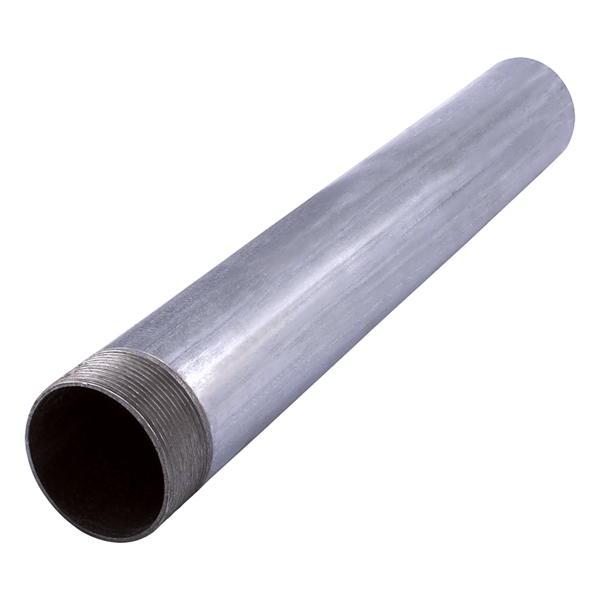 Tubo Conduit Metálico / Pared Gruesa 1 1/4" / Longitud 3 m (9.84 ft) / Zinc Interior y Exterior / NMX-J-535-ANCE