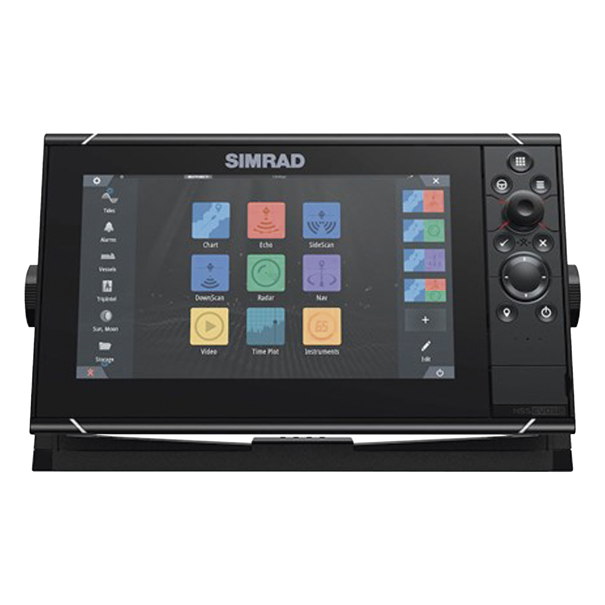 Display Multifunción / 16 Pulgadas Full HD / iMX8 6 Núcleos / Split-Screen 6 Paneles / Wi-Fi / Dual SD / Control Táctil y Físico — SIMRAD · SKU 000-15407-001