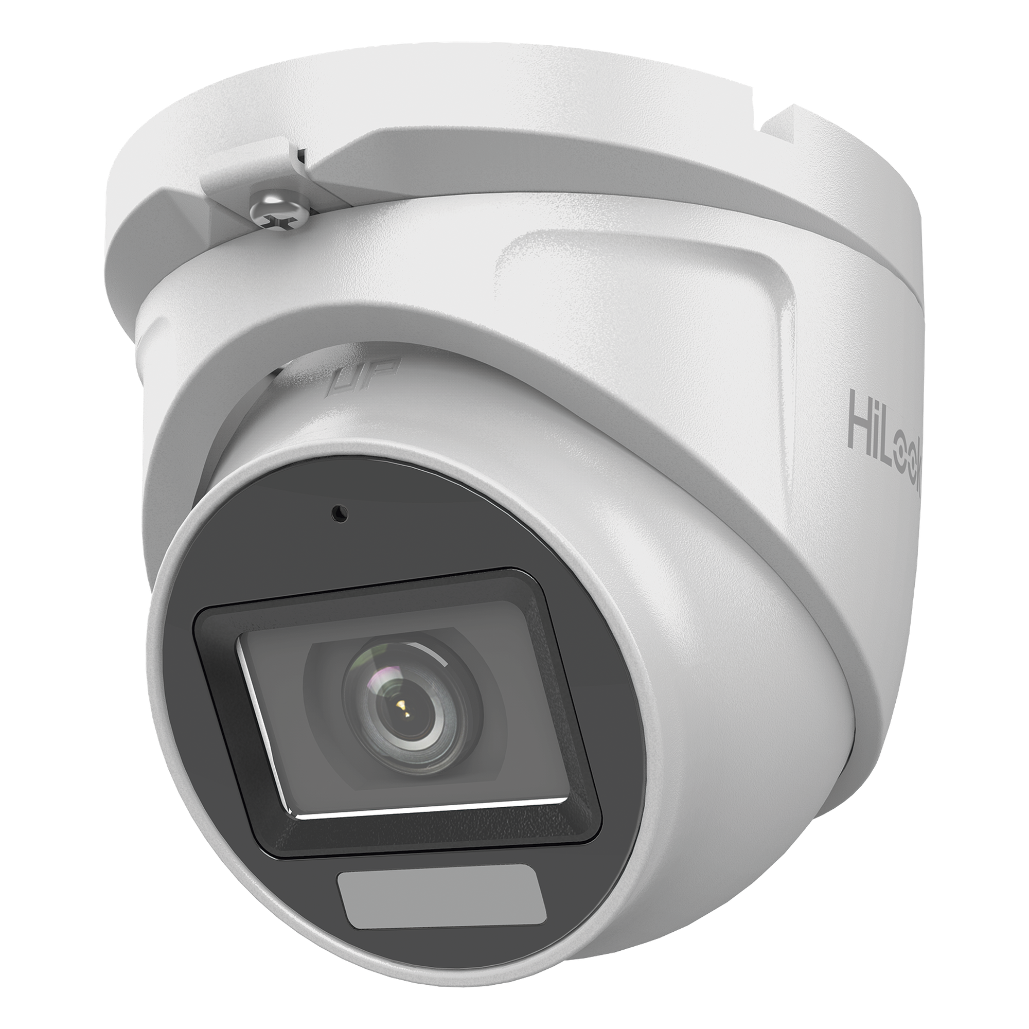 Cámara Turret TURBOHD / 2 Megapixel / Dual Light 30 m (98.4 ft) IR + 20 m (65.6 ft) Luz Blanca / Lente 2.8 mm 100° / IP66 / Audio por Coaxitron / 4 Tecnologías Seleccionables — HiLook by HIKVISION · SKU THC-T127-LMS
