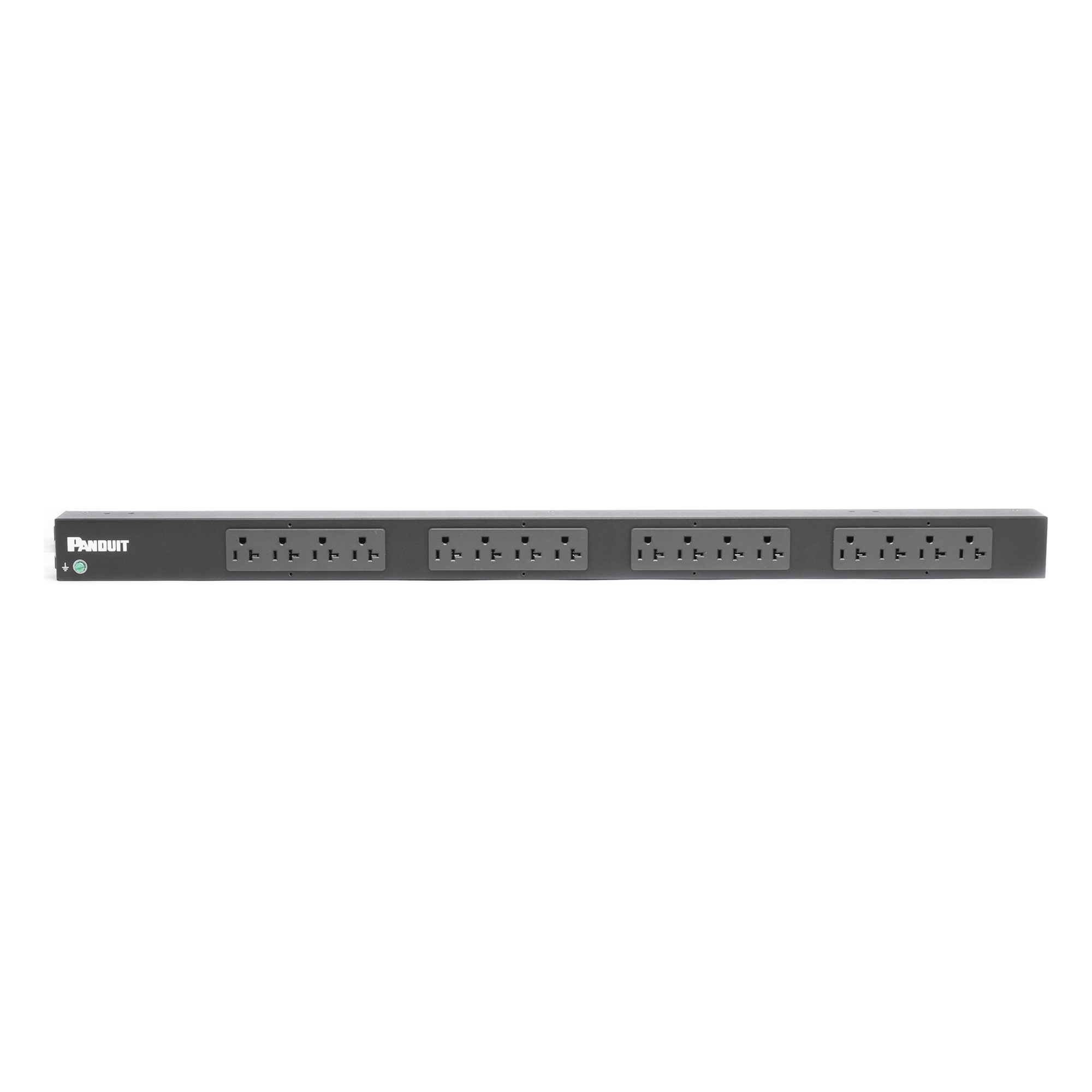 PDU Básico para Distribución de Energía, Enchufe de Entrada NEMA 5-20P, Con 16 Contactos NEMA 5-20R, de Instalación Vertical, 20 Amp, 120 Vca