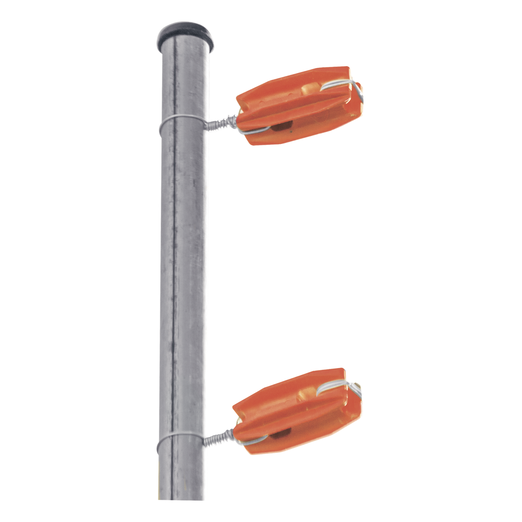 Aislador de Esquina para Cercos Eléctricos / 18 kV / Resistencia Mecánica 10.2 kg / Anti UV / 66 mm x 31.6 mm — SFIRE · SKU SFESQUINEROOR