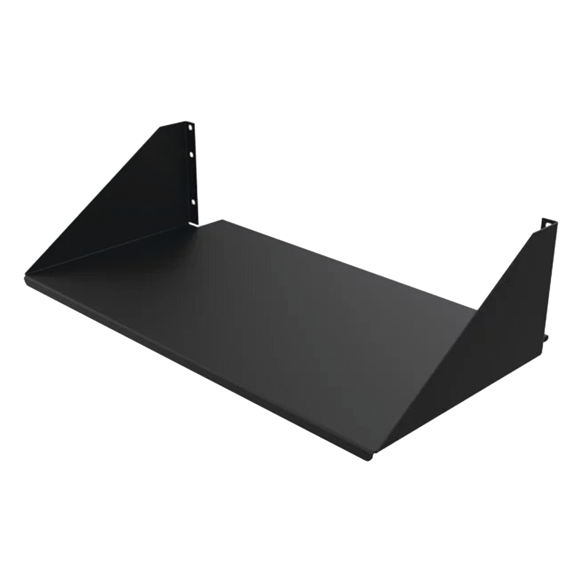Charola para Rack 19" / Acero Sólido Calibre 16 / Capacidad de Carga 68 kg (150 lb) / 3 UR / Instalación Frontal o Trasera — HOFFMAN · SKU ESH19S