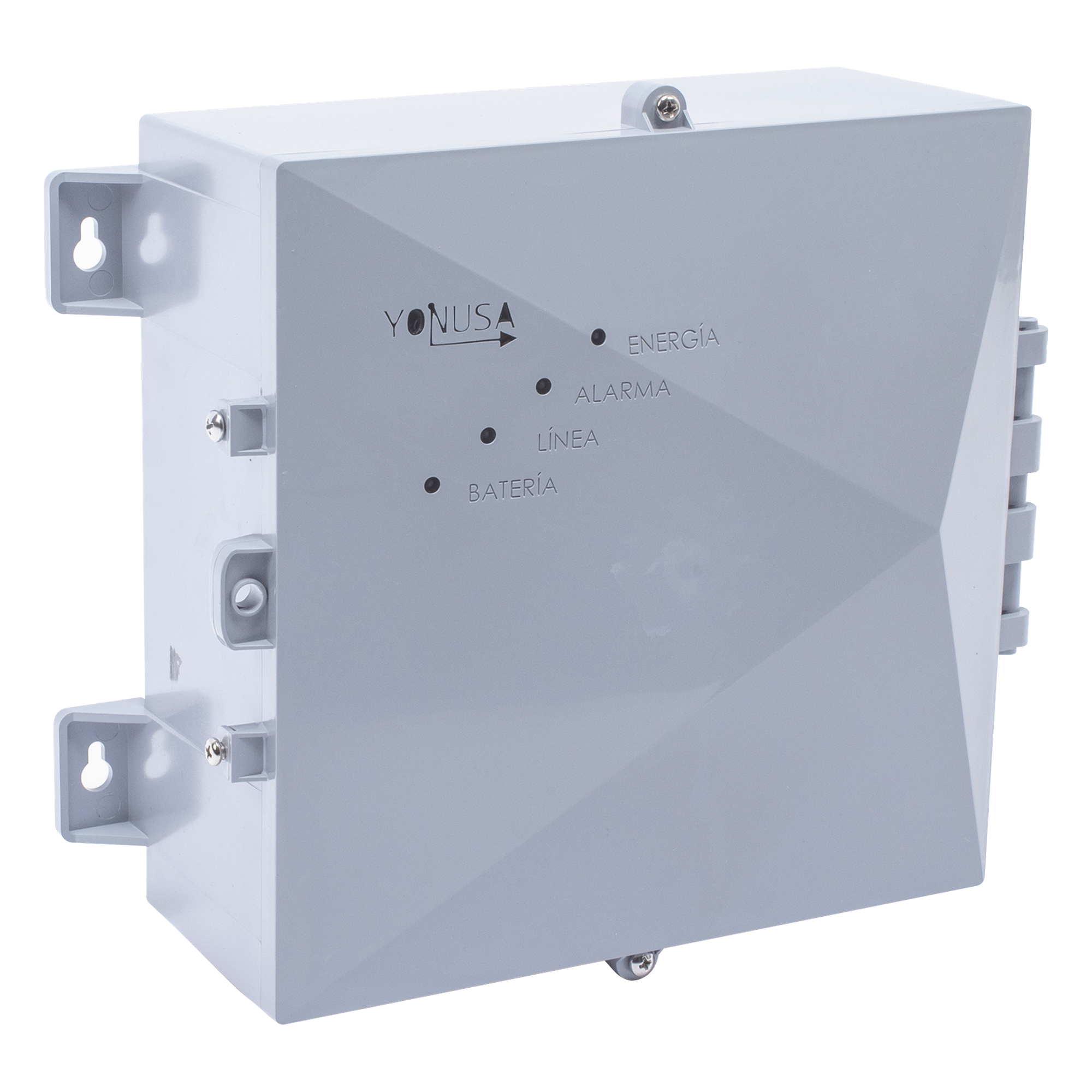 Energizador con tecnología SMT de 12,000Volts-1Joule/ 2500Mts Lineales de Protección / Cercas Electrificadas