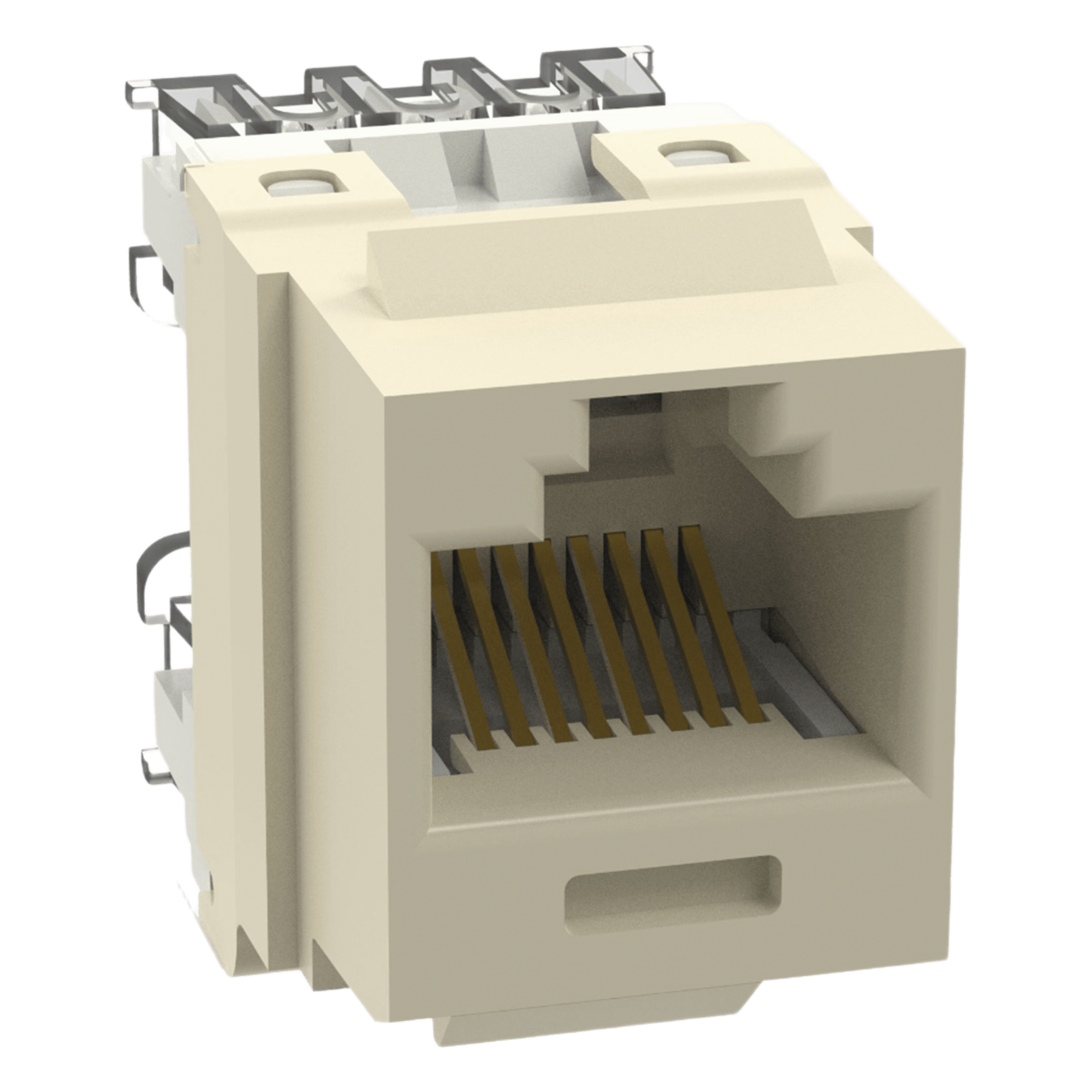 Conector Jack Keystone / Cat 6 / 8P8C / Terminación 110 / Marfil / -10°C a 65°C / 250 MHz — PANDUIT · SKU NK688MEI