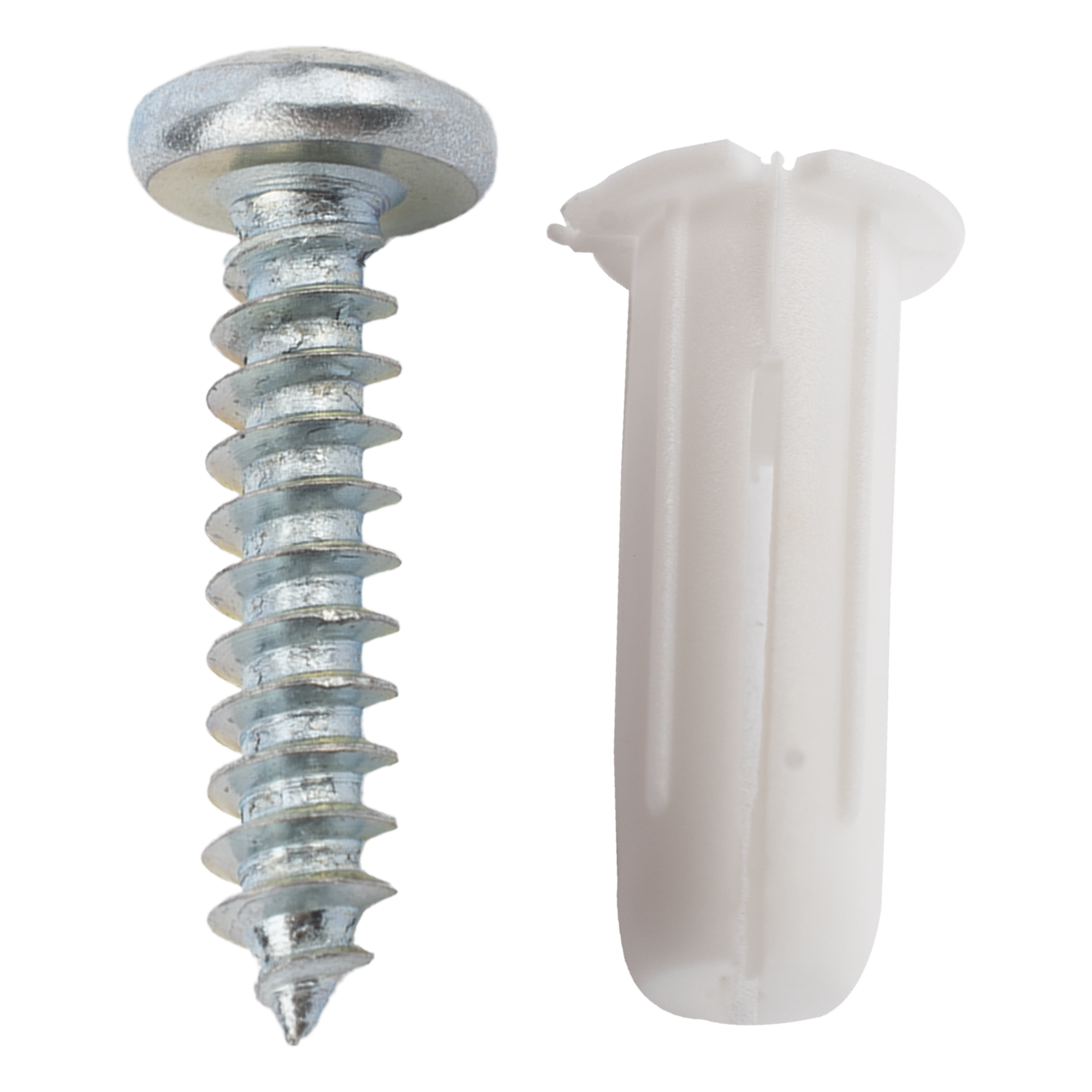 Kit de Fijación / 20 Taquetes 3/4" y 20 Tornillos 8 mm x 3/4" (19.1 mm) / Doble Expansión / Carga 40 kg / -50°C a +80°C — THORSMAN · SKU TP-0-KIT