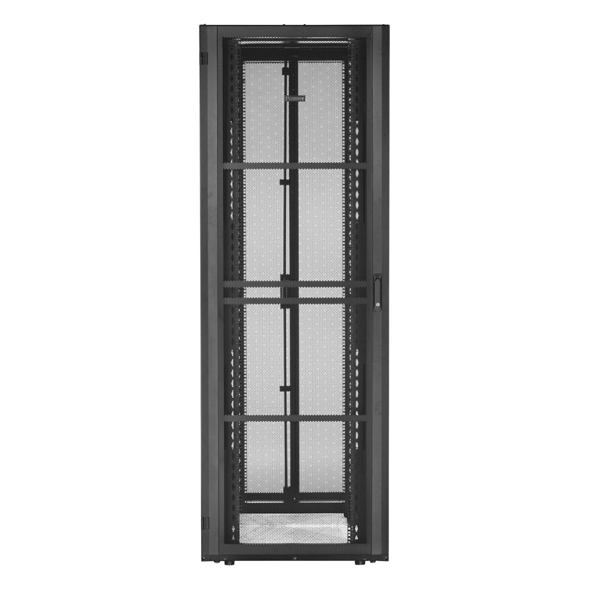 Gabinete para Centros de Datos / 42 UR / 800 mm Ancho / 1070 mm (3.5 ft) Profundidad / Acero Soldado / Ventilación 80% Perforada / Carga Estática 1588 kg (3500 lb)