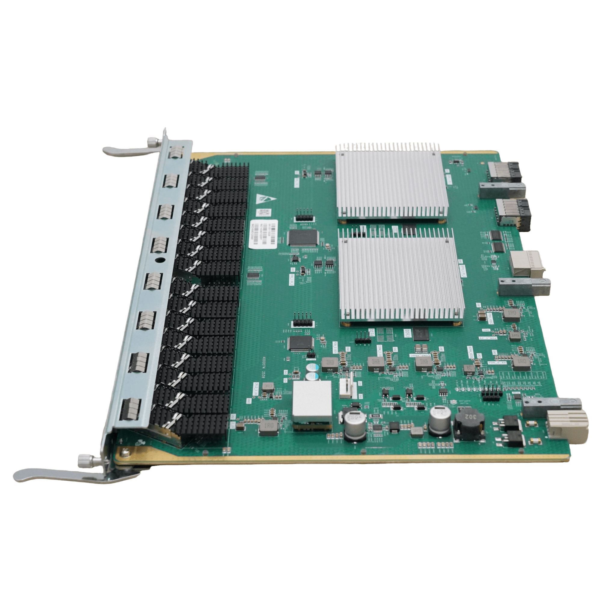 Tarjeta de Servicio OLT / 16 Puertos Combo GPON/XGSPON / 10 Gbps Simétrico / 20 km (65,616 ft) / 4096 ONUs XGS-PON / Split 1:256