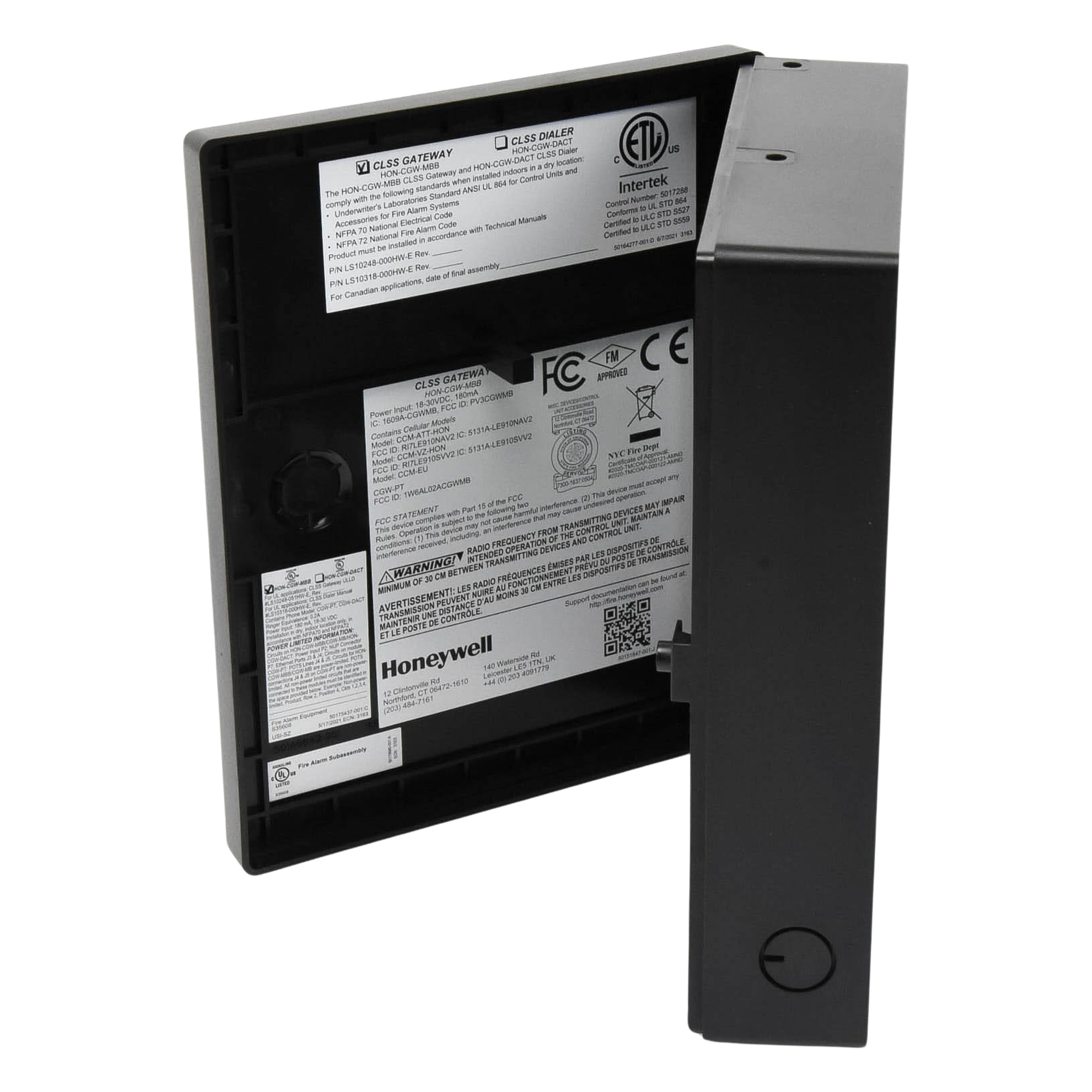Gateway CLSS para Paneles de Detección de Incendio / Wi-Fi 2.4/5 GHz / Bluetooth / Alimentación 12-32 VDC / Gabinete 26.03 x 20.32 x 9.53 cm