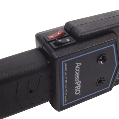 Detector de Metal Portátil para Objetos Pequeños / Protección IP31 / Indicador LED / Vibración y Alarma Audible Simultanea / Para Inspección a Detalle 