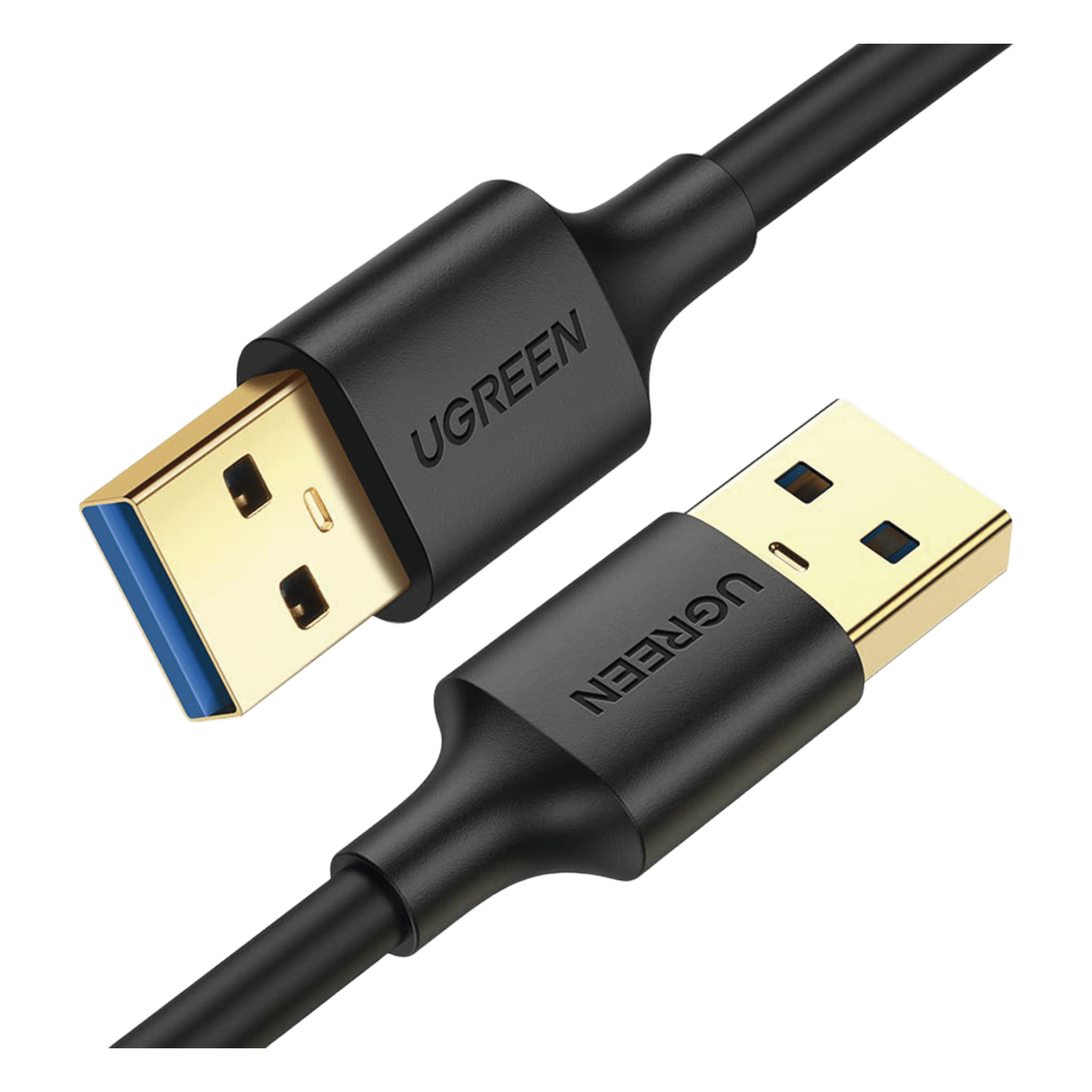 Cable USB-A 3.0 / Macho a Macho / 5 Gbps / 3 m (9.8 ft) / Blindaje Múltiple / Níquel Resistente / 2A / Compatible USB 2.0 y 1.1 — UGREEN · SKU 90576