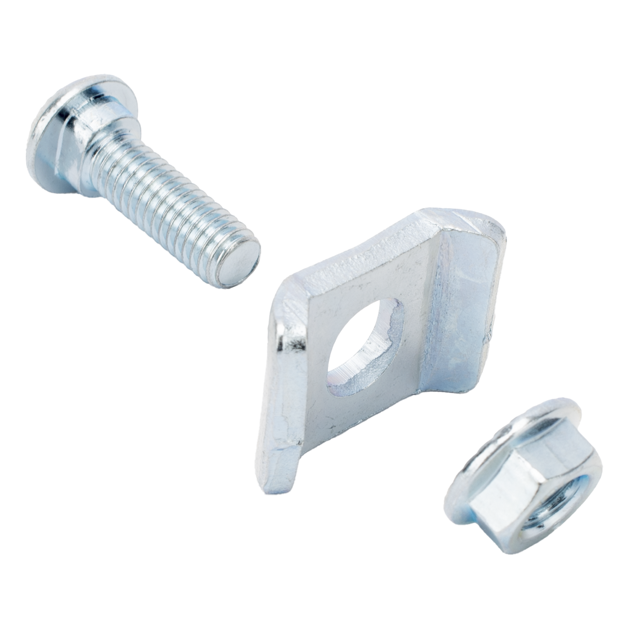 Kit de unión para charolas / Acero al carbón / Electro Zinc / Ancho hasta 300 mm (11.8 in) / Carga ligera — CHAROFIL · SKU MG-51-KIT3EZ