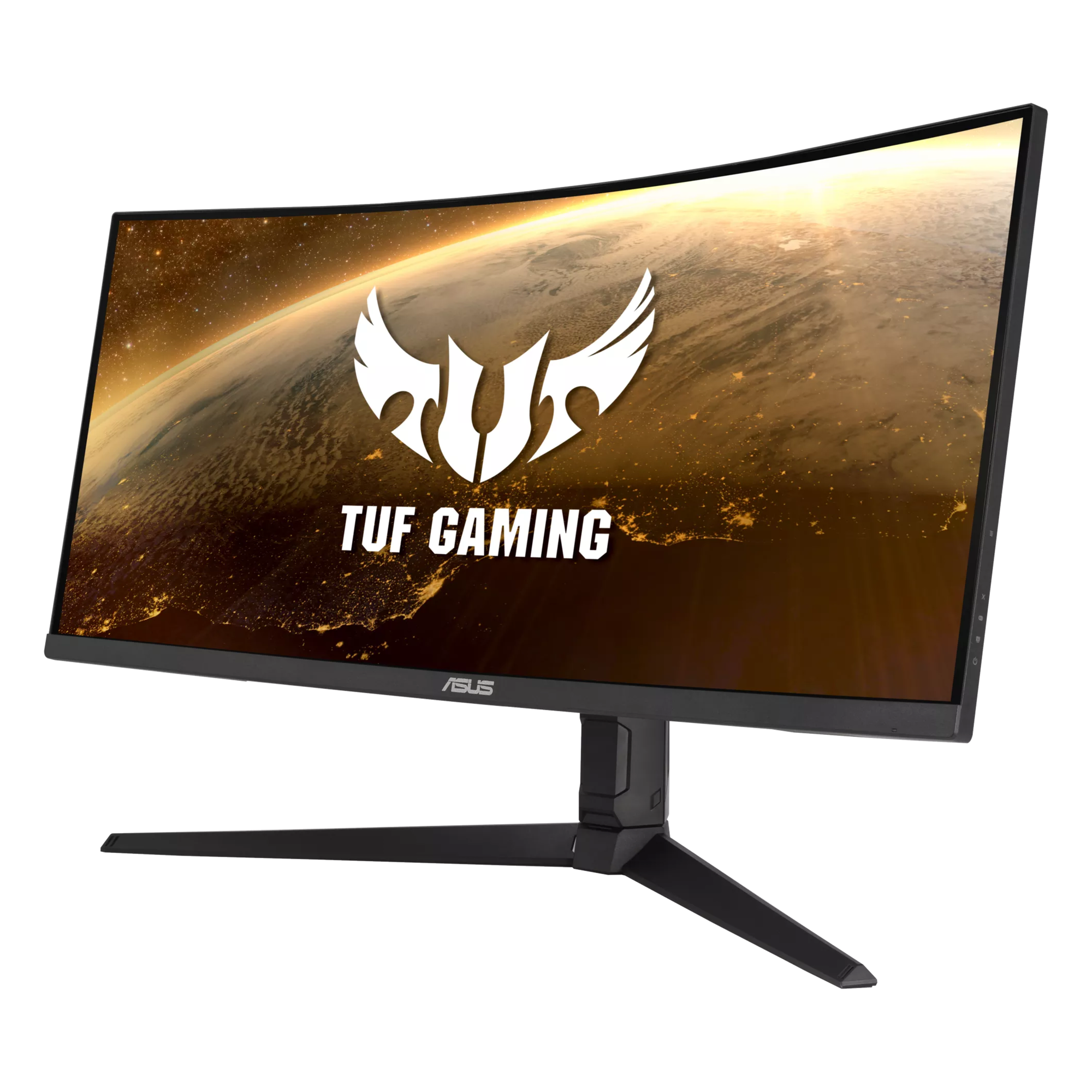 Monitor Curvo / 34 pulgadas / Ultra WQHD 3440x1440 / 21:9 / 180 Hz / 1 ms / HDR10 / Adaptive-Sync / VA LED — ASUS · SKU VG34VQL1B