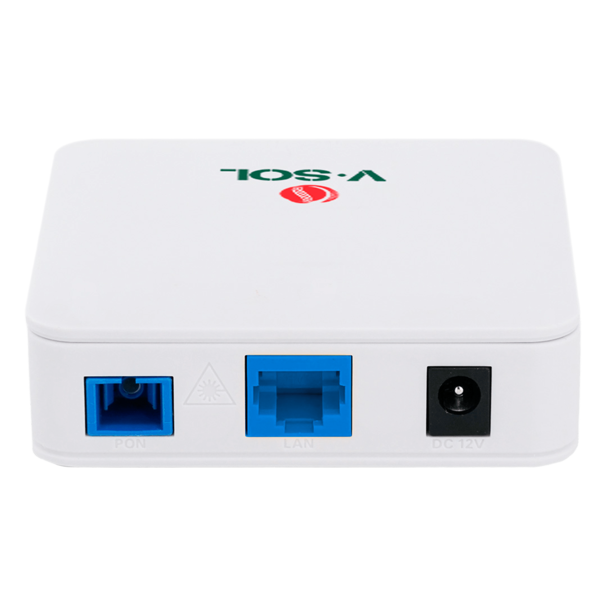 ONU Bridge Dual / GPON-EPON / 1 Puerto SC/UPC / 1 Puerto LAN 2.5G / 82x82x25 mm / 0.27x0.27x0.08 ft — V-SOL · SKU V2801Q
