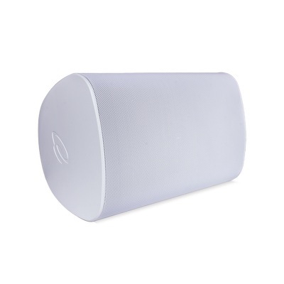 Altavoz Exterior | 2 Vías | Controlador de 6,5" |  Tweeter de 1" |  Radiador que Mejora los Graves | Tecnología de Montaje de Bloqueo Rápido | 120 W | 8Ω | Blanco
