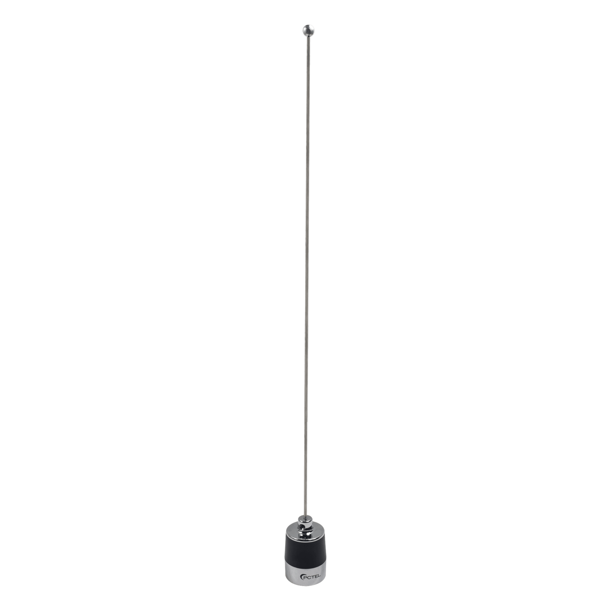 Antena Móvil VHF / Rango 144-174 MHz / Ganancia 3 dBi / Potencia 200 W / Longitud Ajustable 132 cm (51.2 in) / Montaje NMO 3/4' — PCTEL · SKU MHB-5800