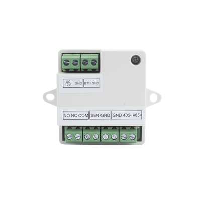 Módulo Seguro para Instalaciones SEGURAS en Controles de Acceso HIKVISION / Compatible con Biometricos Faciales Min Moe / Conexión RS-485  /  Soporta Botón de Salida y Chapa
