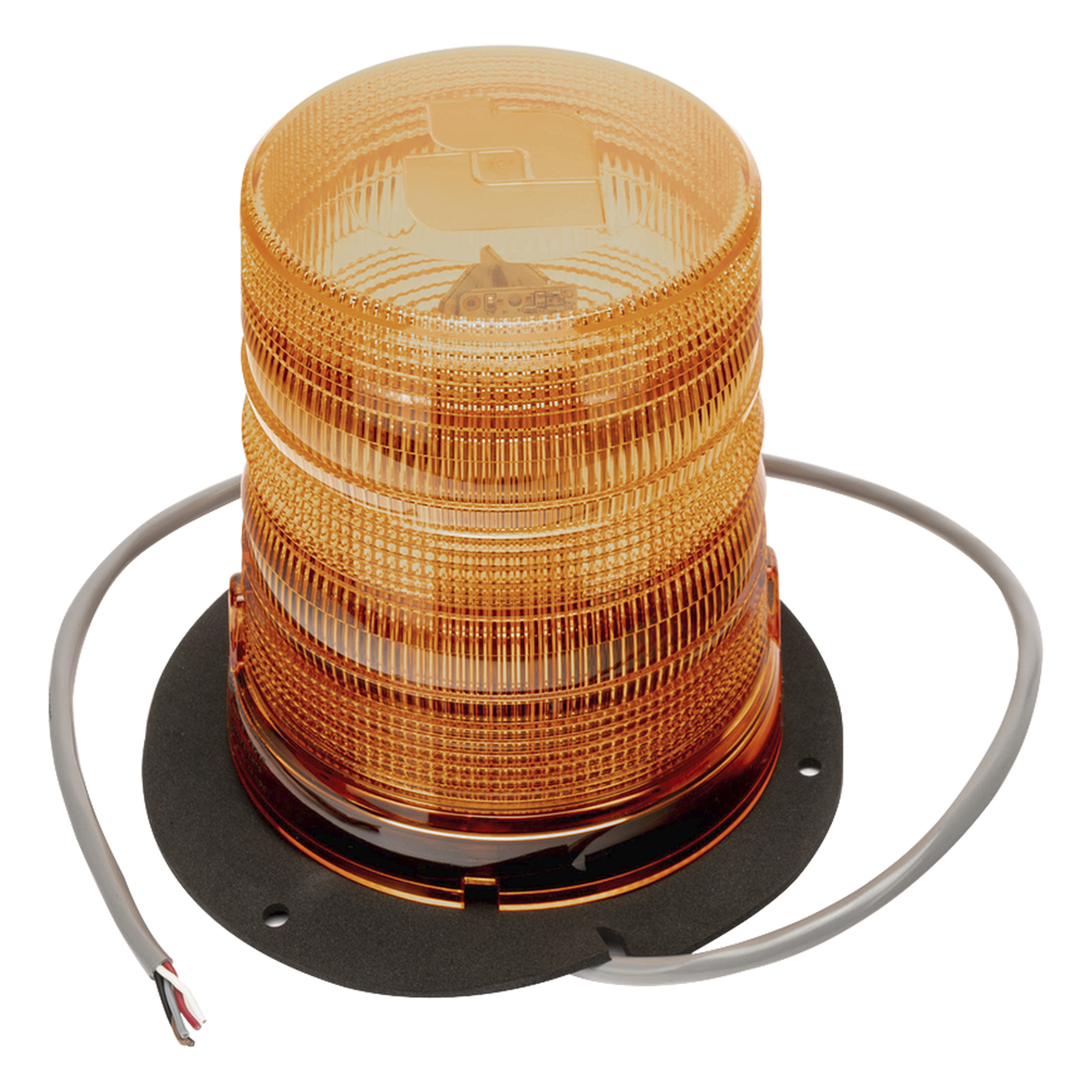 Estrobo LED / Ámbar / Montaje Permanente / 12-24 VCC / 360° Visibilidad / 16.8 x 14 cm / Doble Flasheo — FEDERAL SIGNAL · SKU 200TC-A
