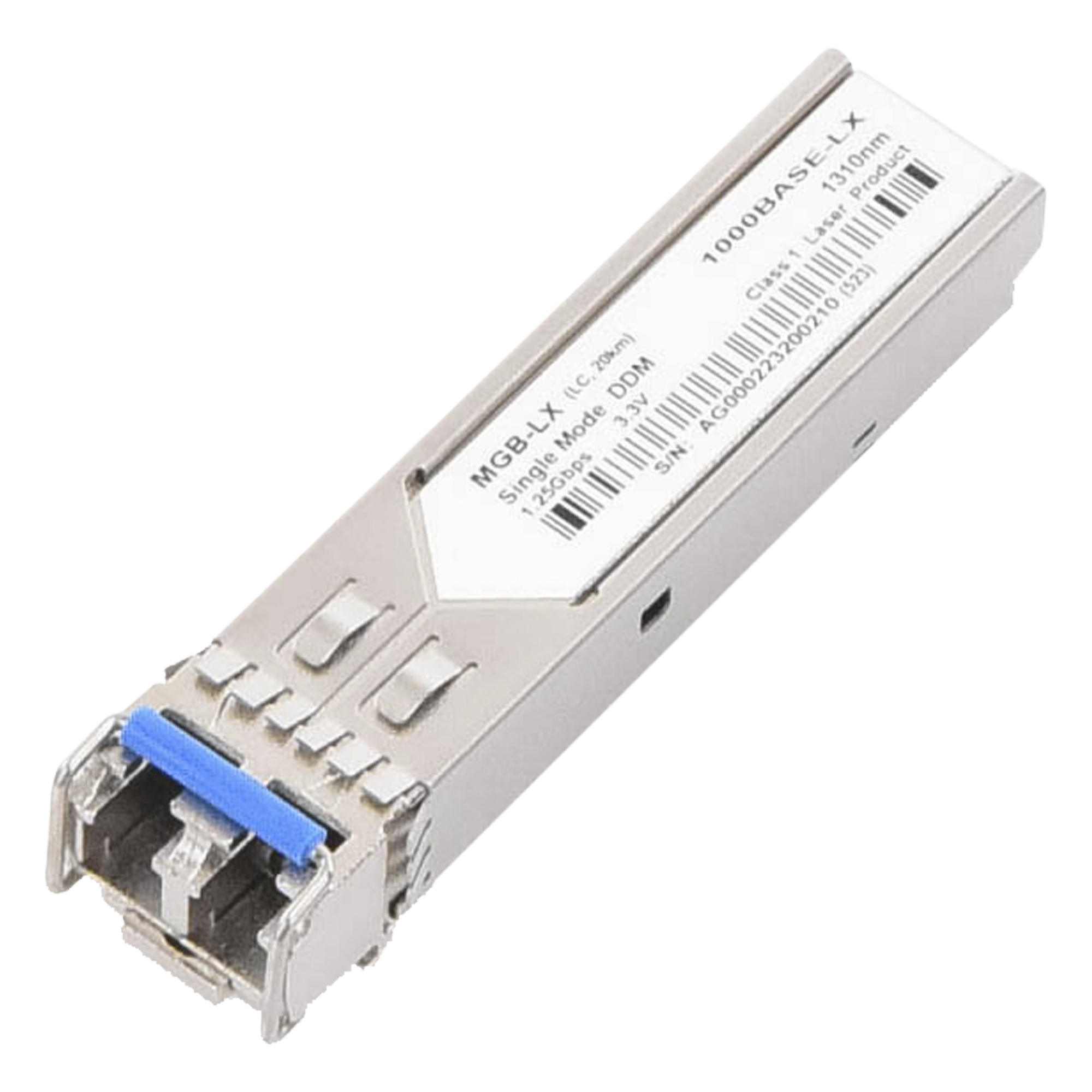 Transceptor mini-GBIC SFP 1G / LC Duplex / Fibra Monomodo / 20 Km / 10 Piezas / -40 a 75 °C — PLANET · SKU MGB-LX-10PCS