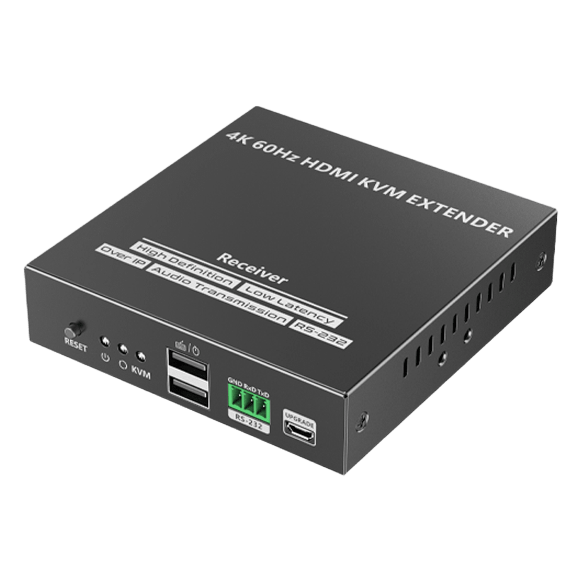 Receptor Extensor HDMI / 4K @ 60 Hz / Alcance 150 m (492.1 ft) / KVM y RS-232 / Cat 6/6a/7 / 18 Gbps — EPCOM TITANIUM · SKU TT582KVM-RX