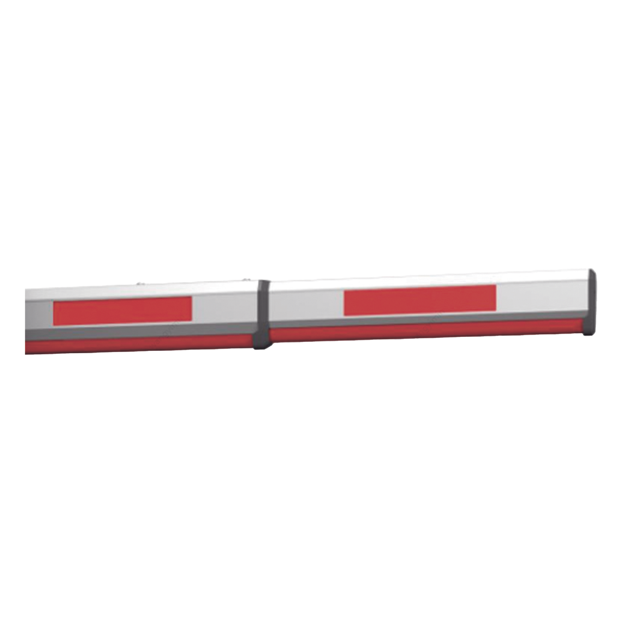 Brazo Telescópico Octogonal / 6 m (19.7 ft) / Para Barrera Vehicular / Resortes Rojo y Blanco / Enganche Requerido — HIKVISION · SKU 366000491