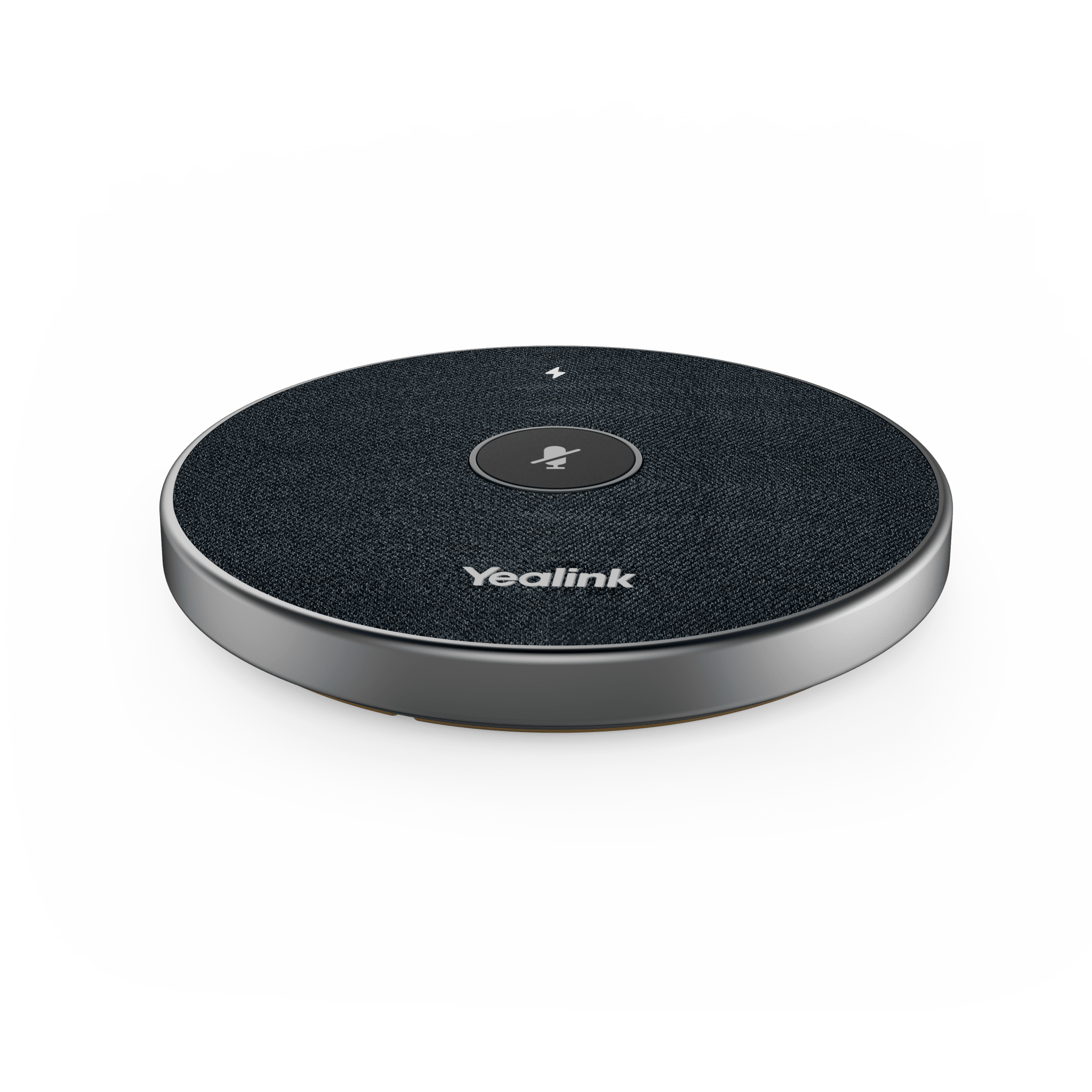 Micrófono Inalámbrico de Mesa / Captación 360° / Alcance 6 m (19.7 ft) / Arreglo de 3 Micrófonos / Wi-Fi Cifrado / Base de Carga Incluida — YEALINK · SKU VCM36W-PACKAGE