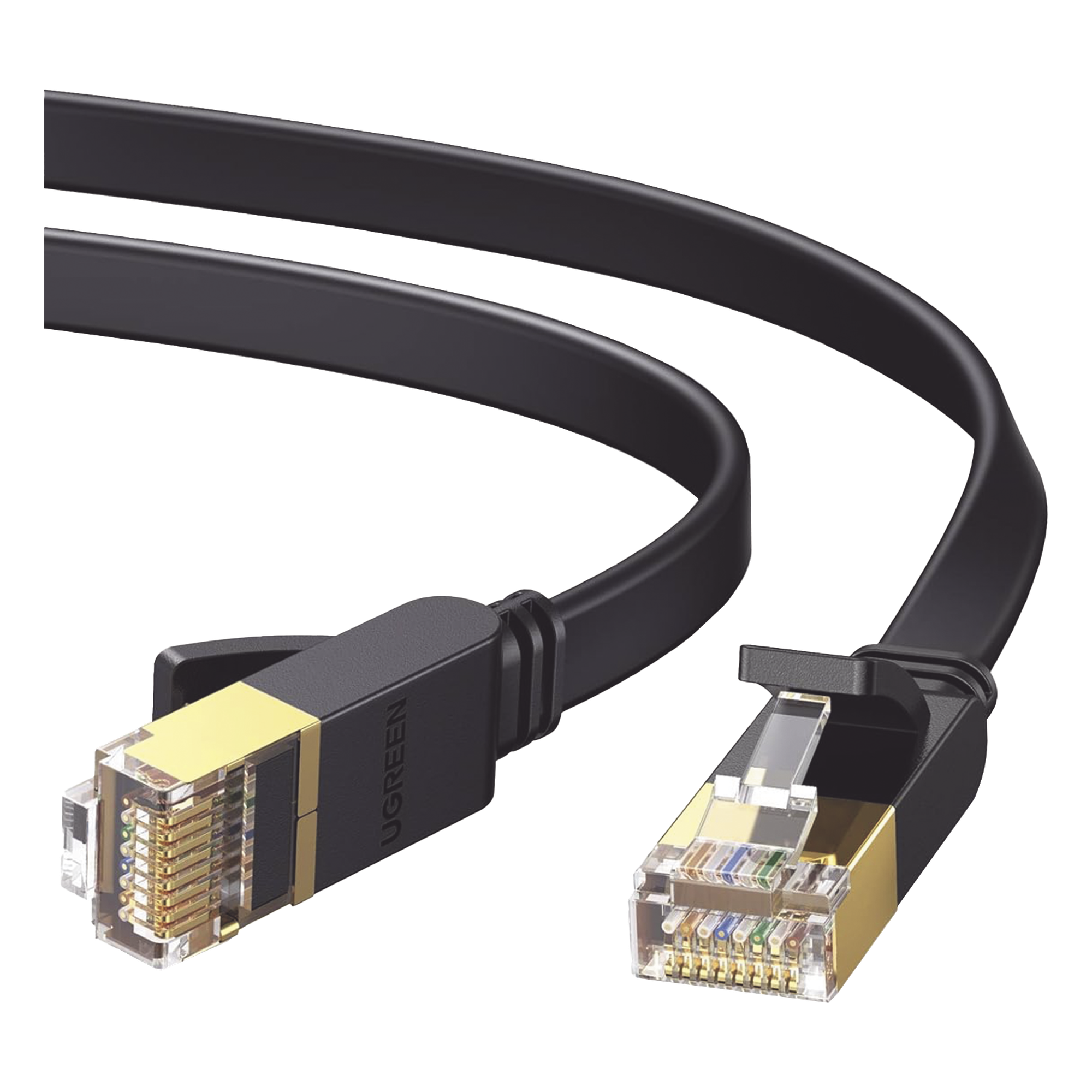 Cable Ethernet Plano / Cat7 U/FTP / 10 Gigabit / 600MHz / 2m (6.56 pies) — UGREEN · SKU 11261
