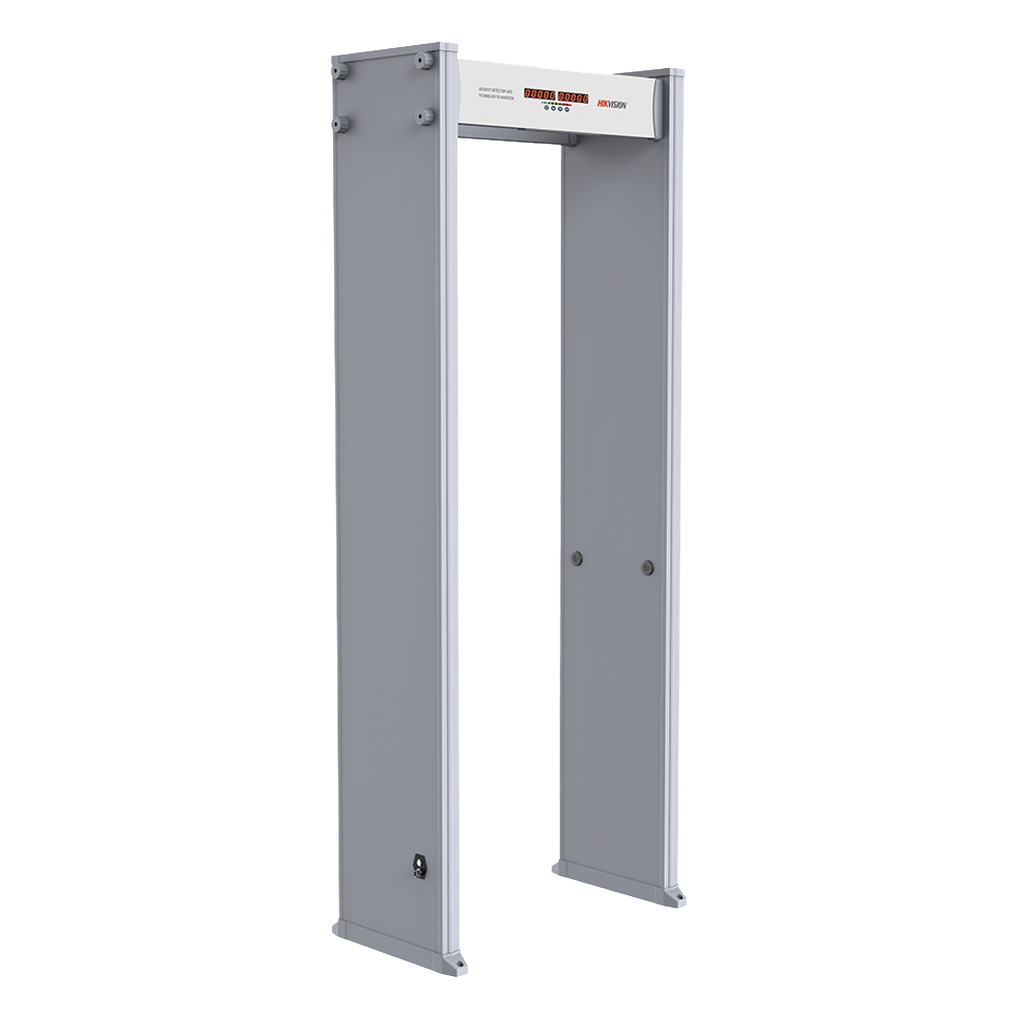 Arco Detector de Metales / 6 Zonas de Detección / Precisión Moneda 25 mm / 255 Niveles Sensibilidad / Contador de Personas por Infrarrojos / Indicación LED — HIKVISION · SKU ISD-SMG106C