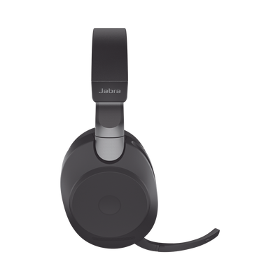 Jabra Evolve2 85, Auricular stereo versión UC con cancelación de ruido activa, dongle USB-A indicador de ocupado (Busylight)(28599-989-999)