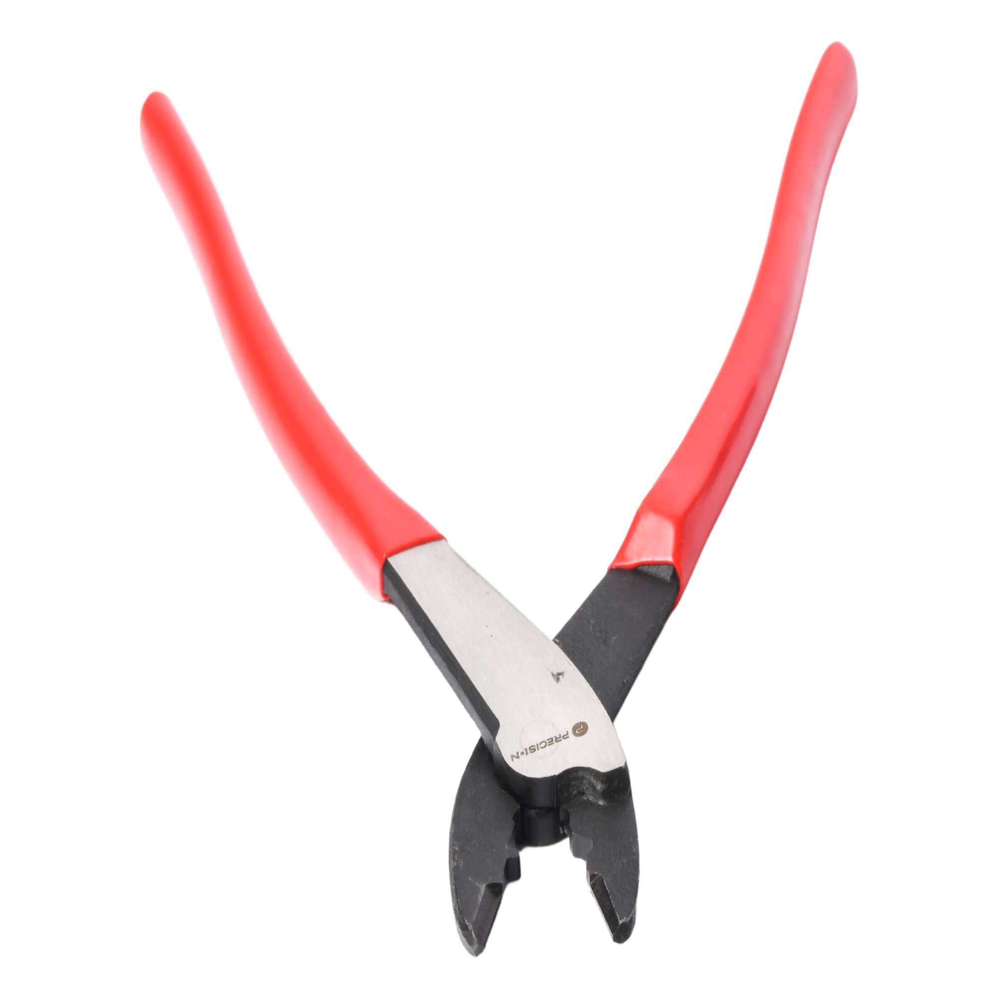 Pinza de 9.5" para cortar y crimpar ( ponchar )  terminales Aislados y No aislados