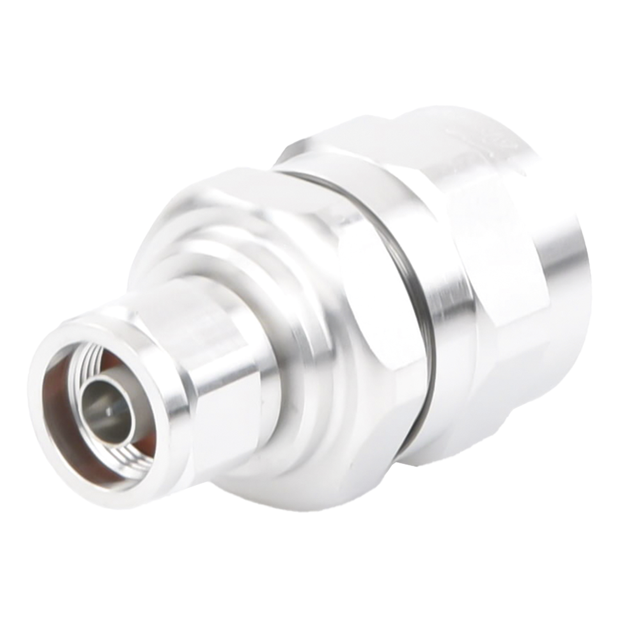 Conector RF N Macho / Banda 5000 MHz / Impedancia 50 Ω / IMD -116 dBm / Rango -40 °C a +85 °C / Montaje Recto — ANDREW / COMMSCOPE · SKU 78-EZNM