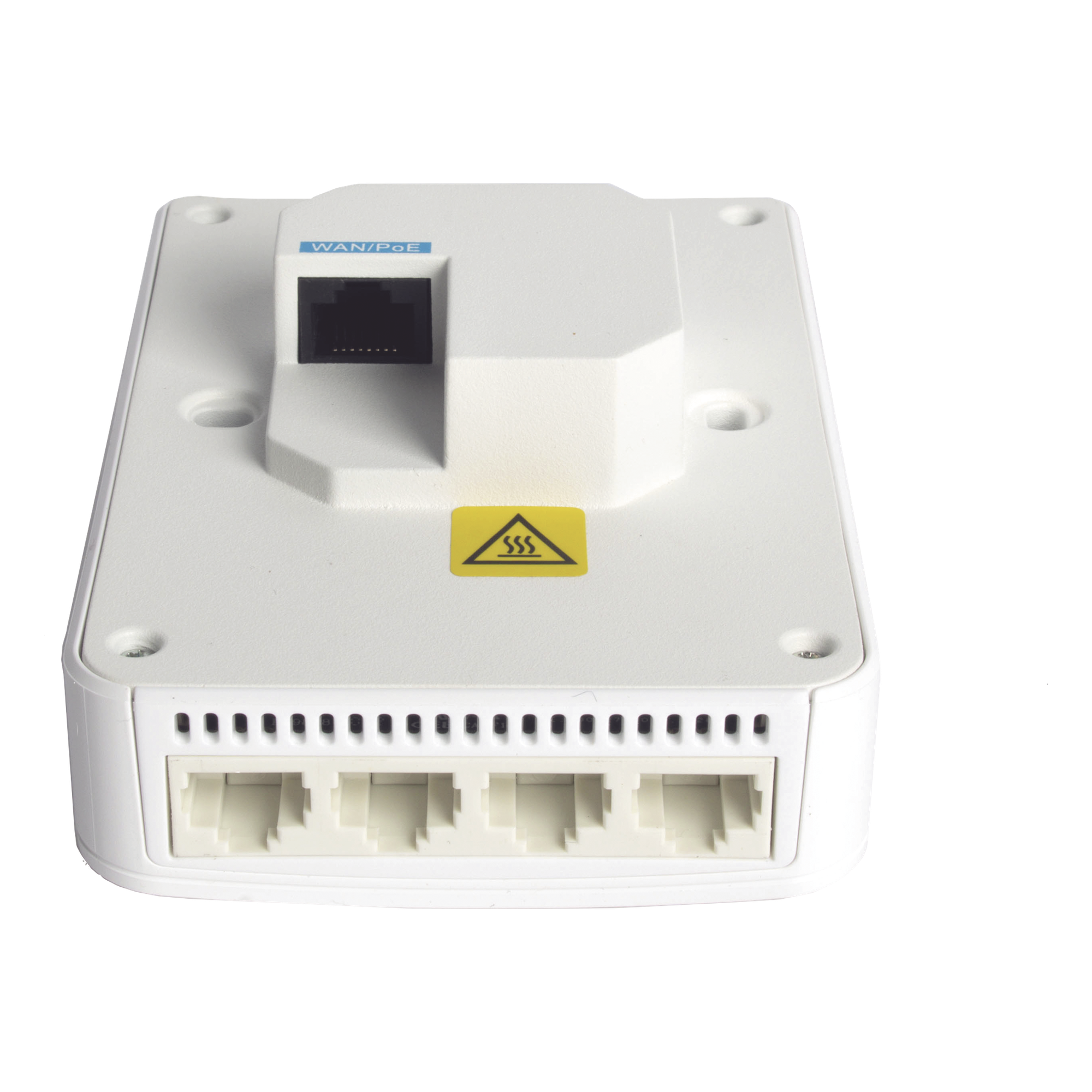Punto de Acceso Wall Plate / Wi-Fi 5 / 1267 Mbps / MU-MIMO 2x2 / 5 Puertos Gigabit / PoE Out / Mesh / Beamforming