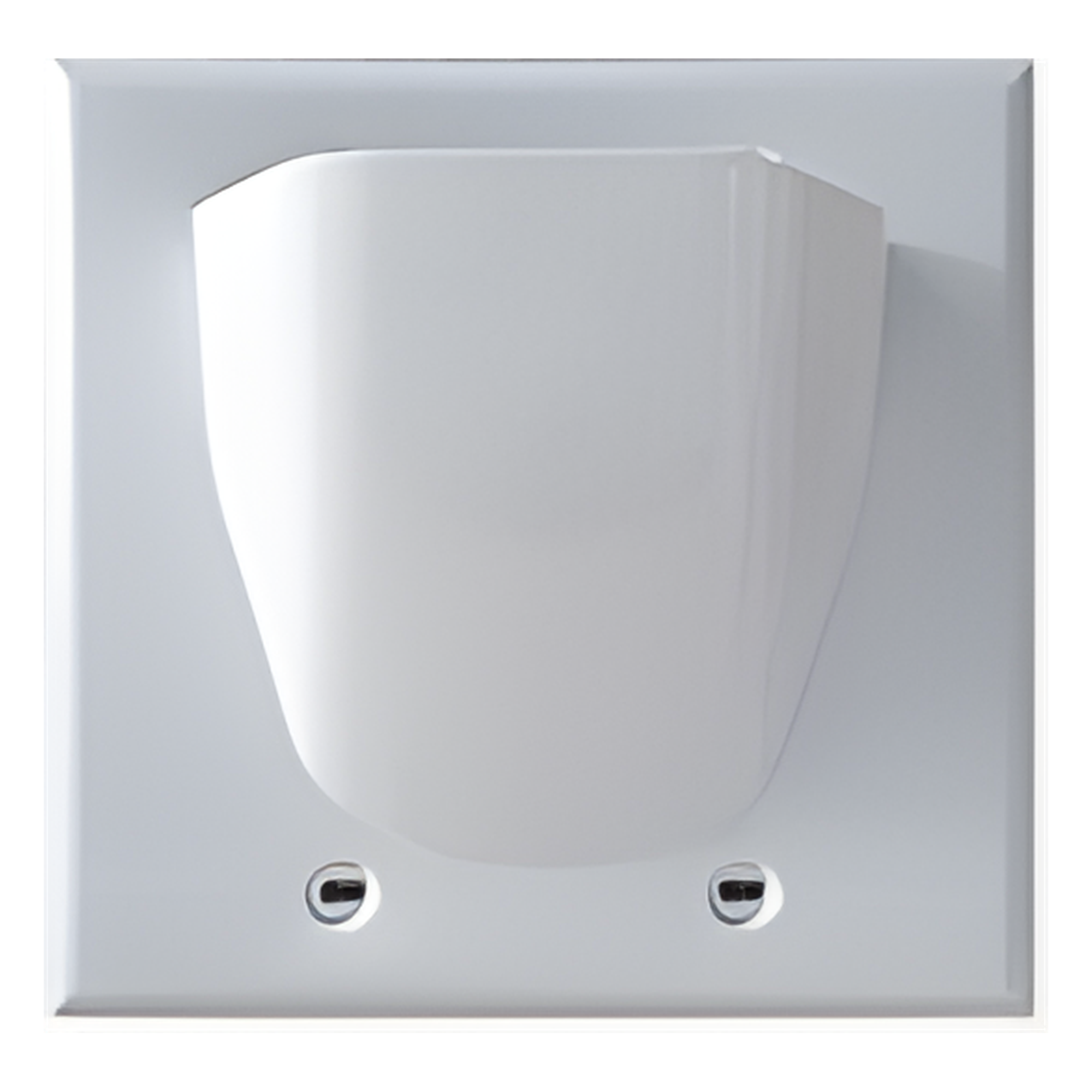 Placa de Pared Pasa Muro / 112.7 x 110.7 mm / ABS Resistente a Intemperie / UL 94V-0 / 25mm Máx. Diámetro — LINKEDPRO BY EPCOM · SKU LP-BW-WPD