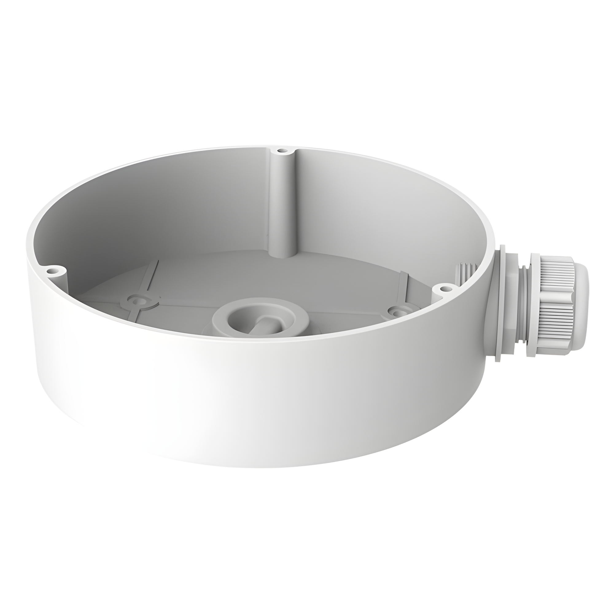 Caja de Conexión para Domo / TurboHD 8MP (4K) / Aluminio Anticorrosión / IP66 / Exterior / 140 x 40 mm — HIKVISION · SKU DS-1280ZJ-DM45