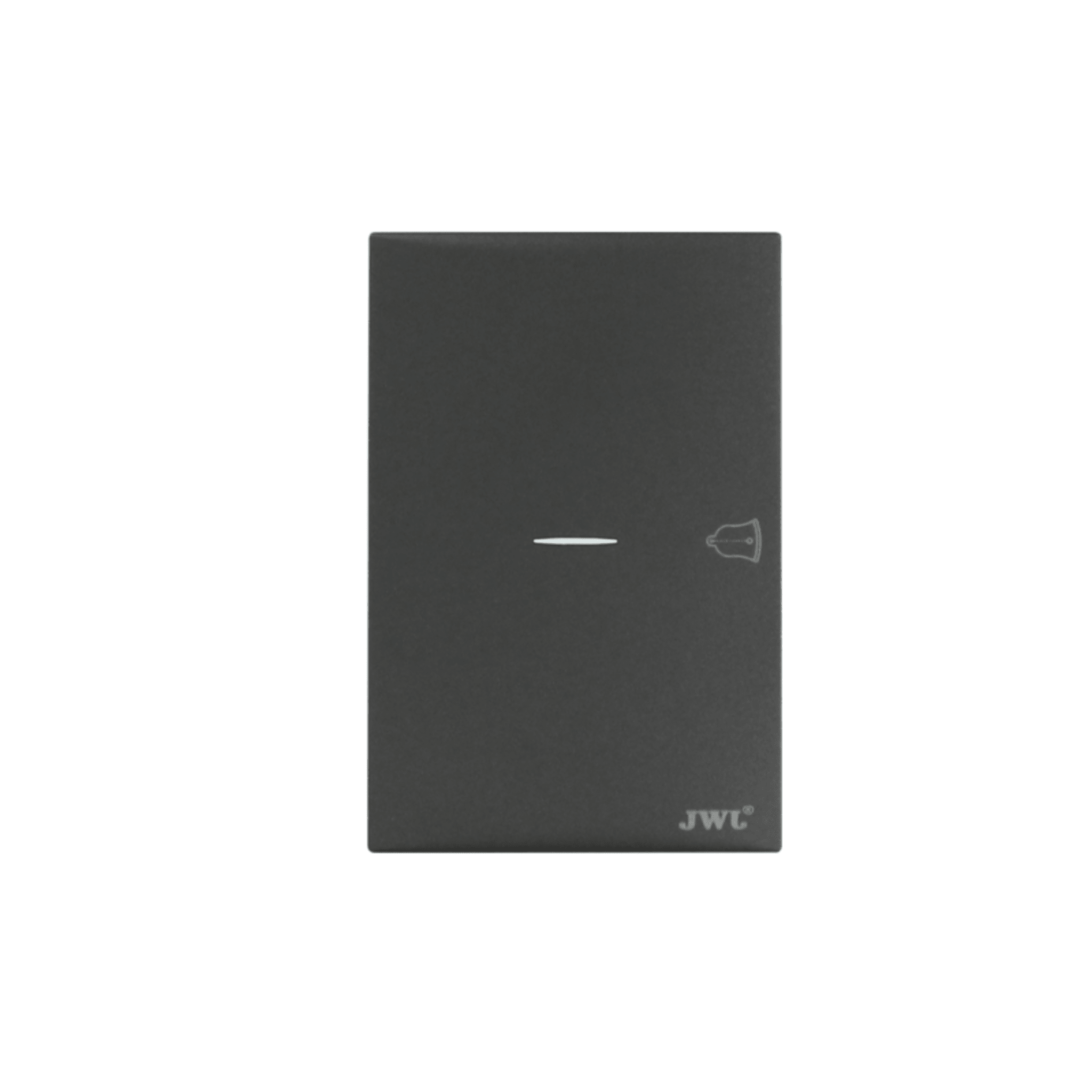 Placa de Policarbonato con Botón de Timbre / 127V~ 60Hz / 10A / Diseño Minimalista — JWJ · SKU JTL-G7713