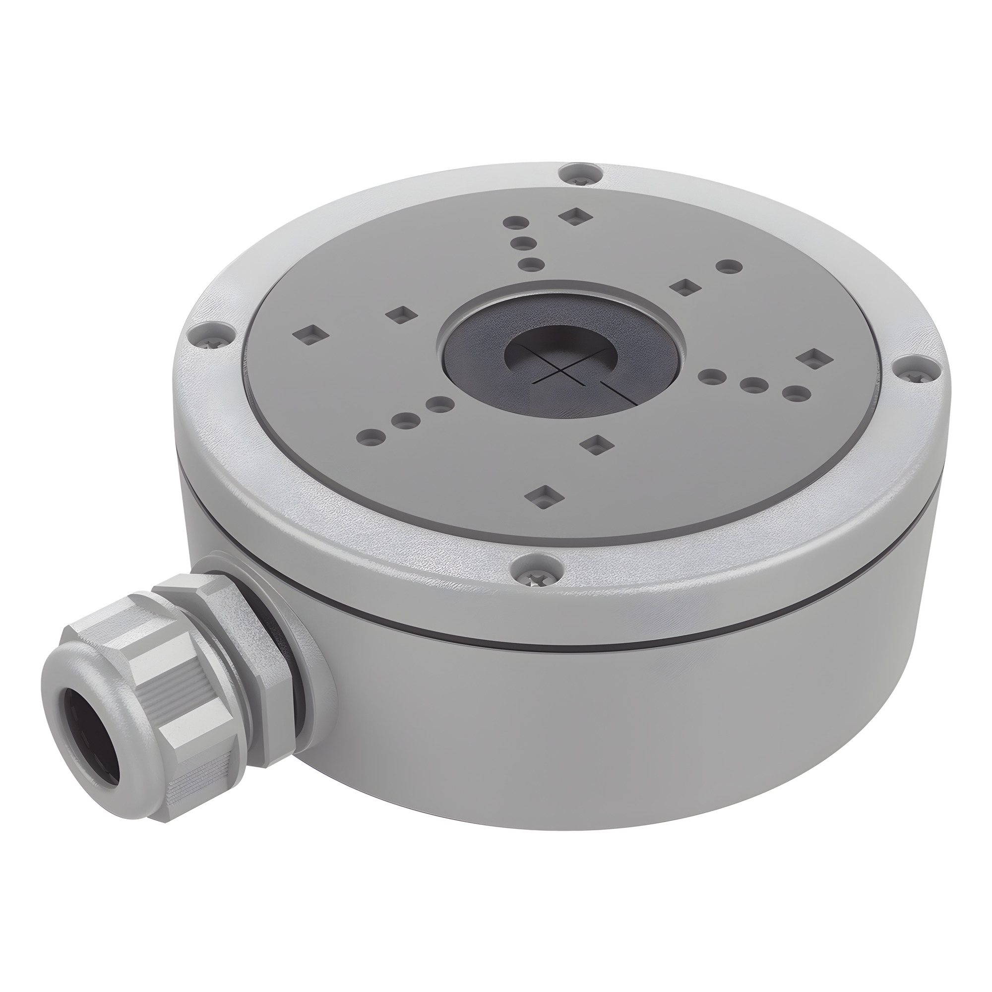 Caja de Conexiones para Cámara IP / IP66 / Polímero Anticorrosión / Salida Tubo 3/4" / 164.8 x 137 x 53.4 mm / 659 g — HIKVISION · SKU DS-1280ZJ-S-428C-ACY