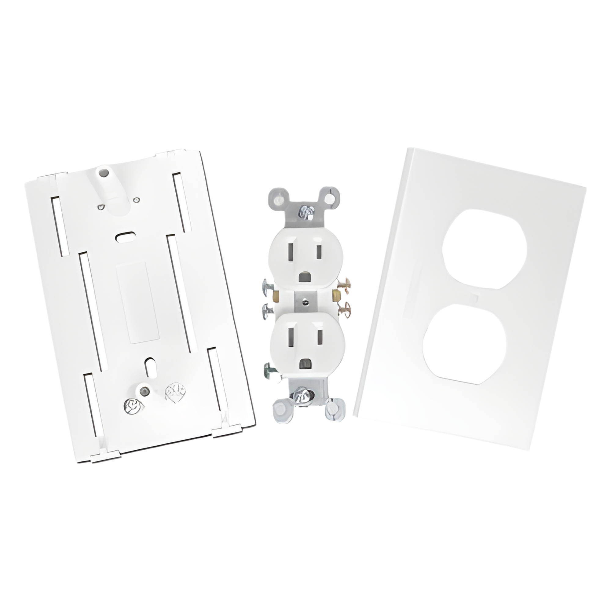 Contacto Eléctrico Doble / Soporte ABS de Alto Impacto / Tapa PVC Autoextinguible / Rango -40°C a +85°C / NOM-001-SEDE-2005 — THORSMAN · SKU TEK-100-DUPLEX