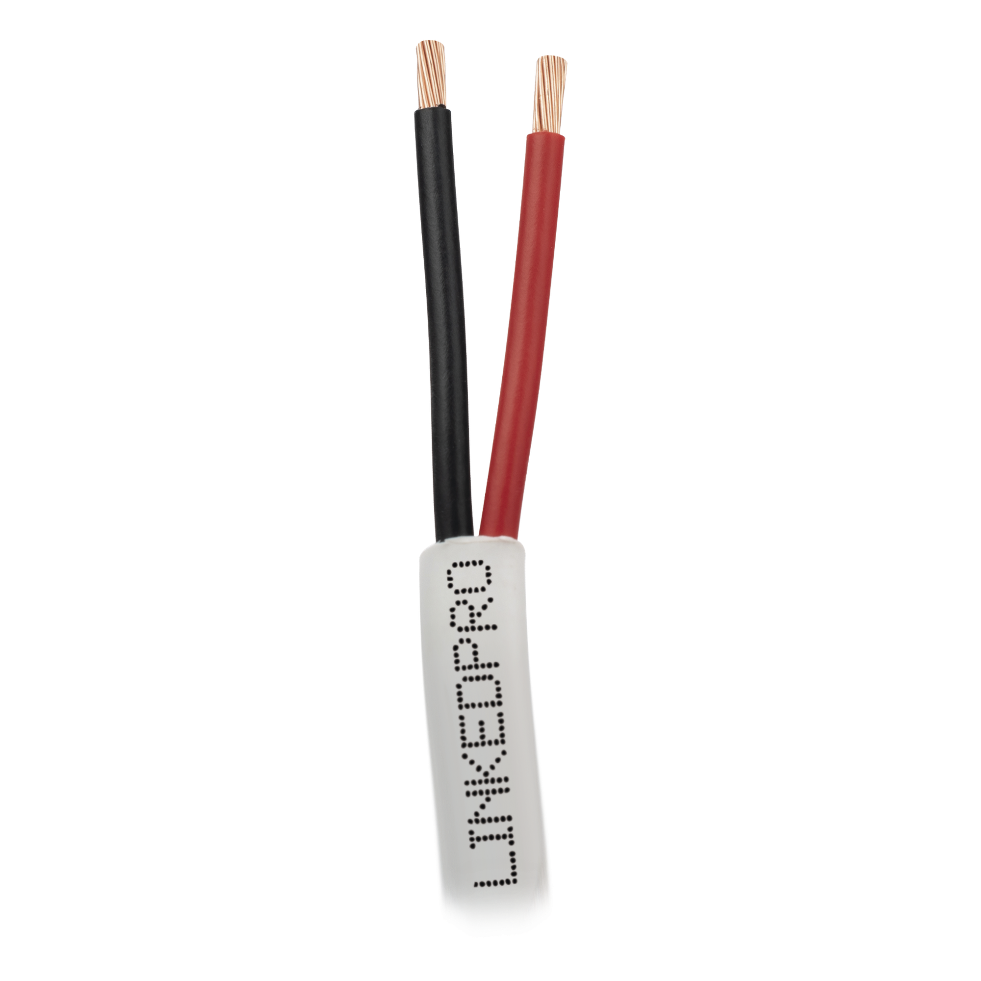 Cable para Alarma / 2x18 AWG / 305 m (1000 ft) / Clasificación CM / Cubierta PVC Blanco — LINKEDPRO · SKU LP218W/1000