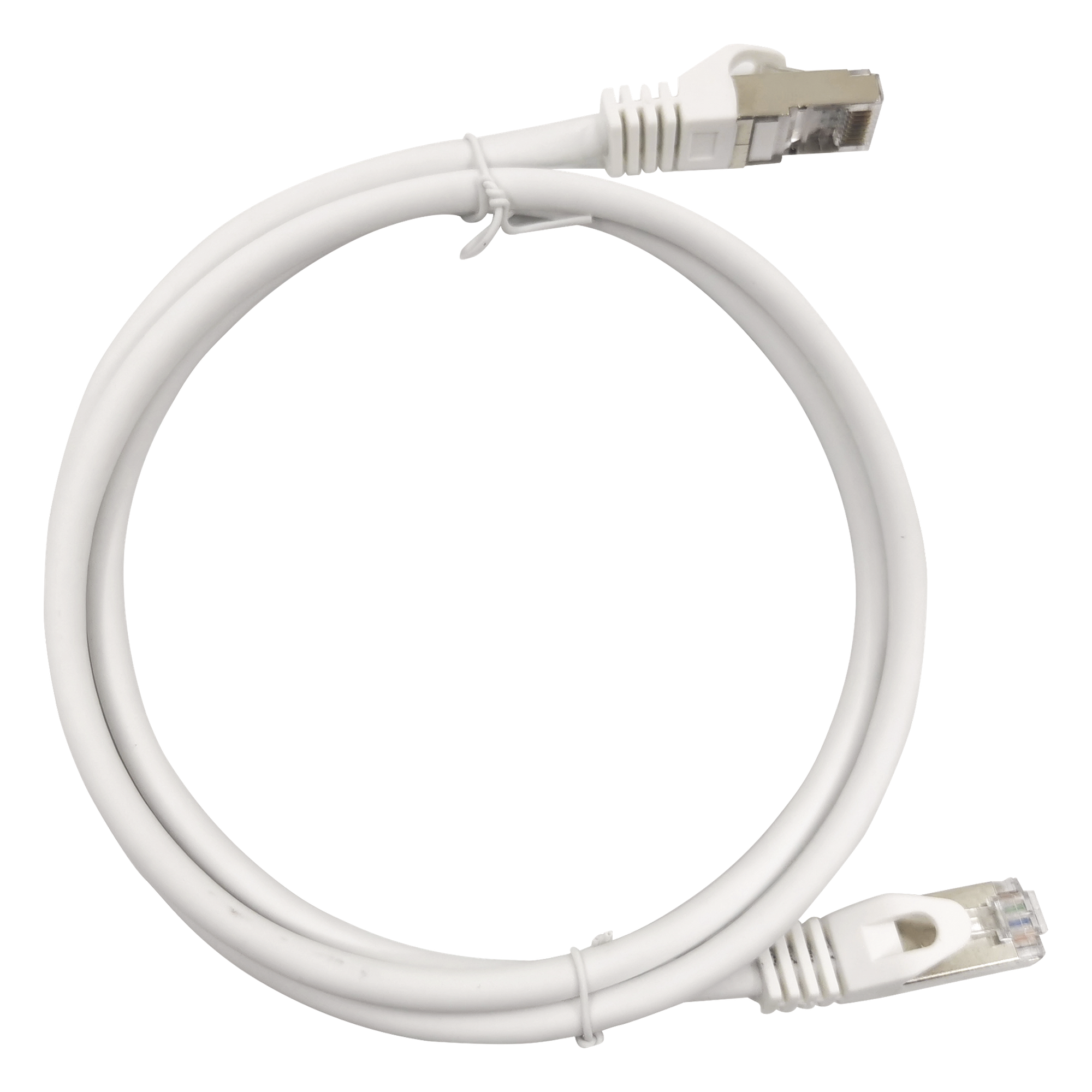 Patch Cord / Cat6A / 10G / Blindado S/FTP / 0.5m (1.64ft) / RJ45 / Blanco — LINKEDPRO BY EPCOM · SKU LP-STP6A050WH