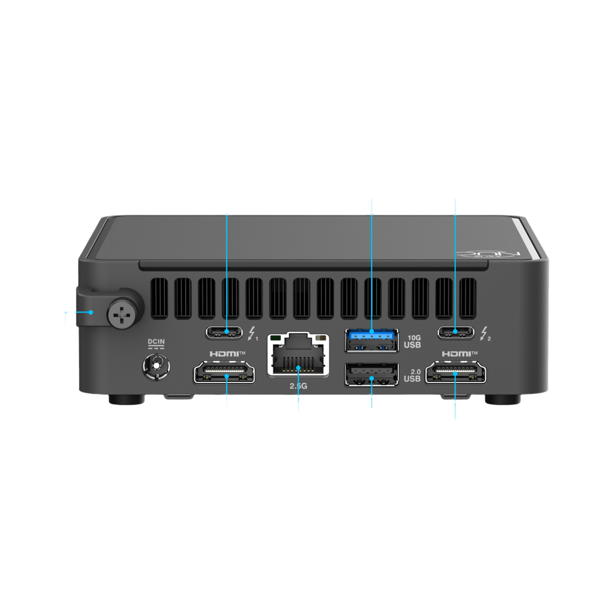 Mini PC NUC / Core i5 -210H / WiFi 7 y 2.5 GbE / Bluetooth / incluye Memoria RAM, SSD y S.O. /  Incluye Fuente