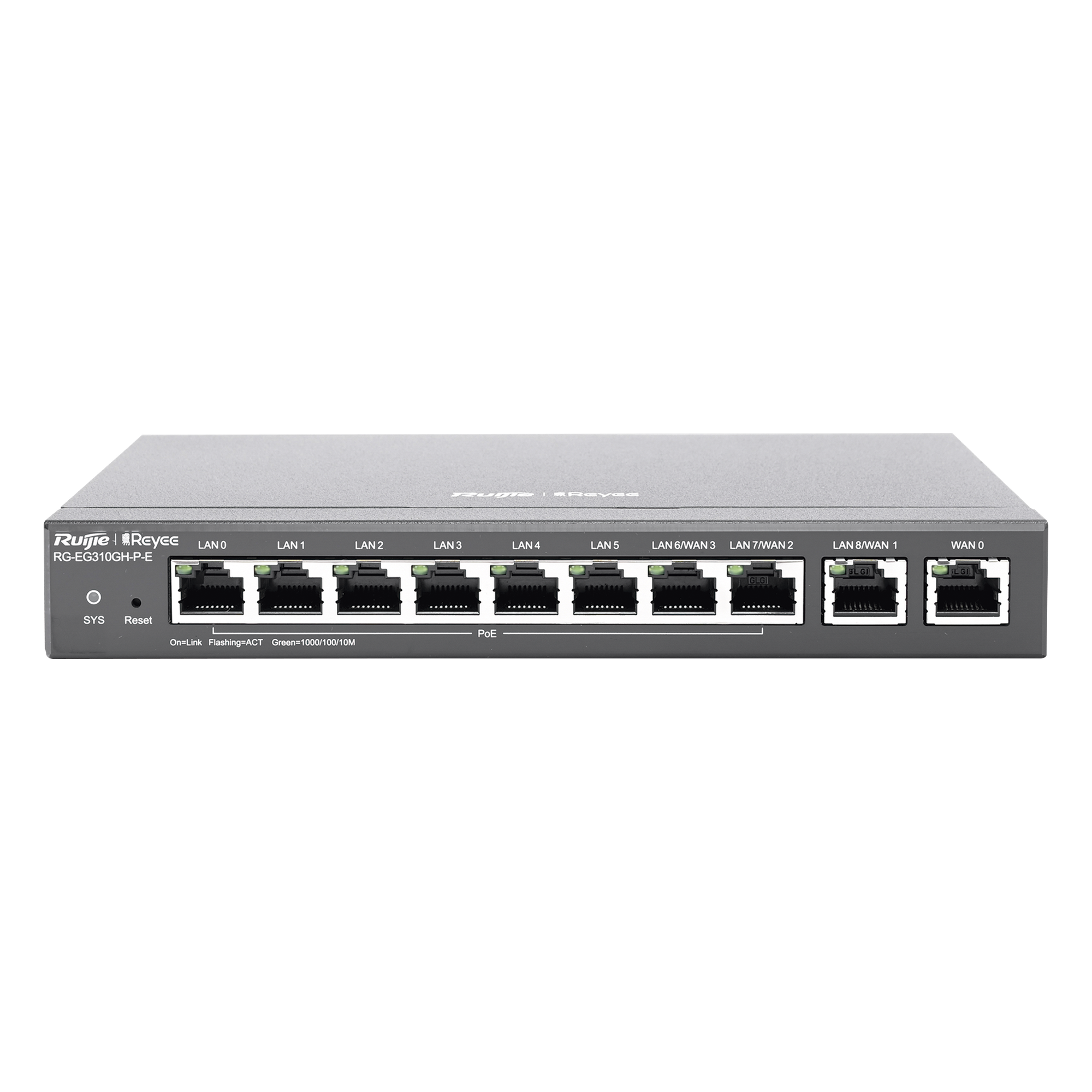 Router Balanceador SD-WAN / 1.5 Gbps / 350 Usuarios / 8 Puertos Gigabit PoE+ 110W / 4 WAN / Gestión en Nube