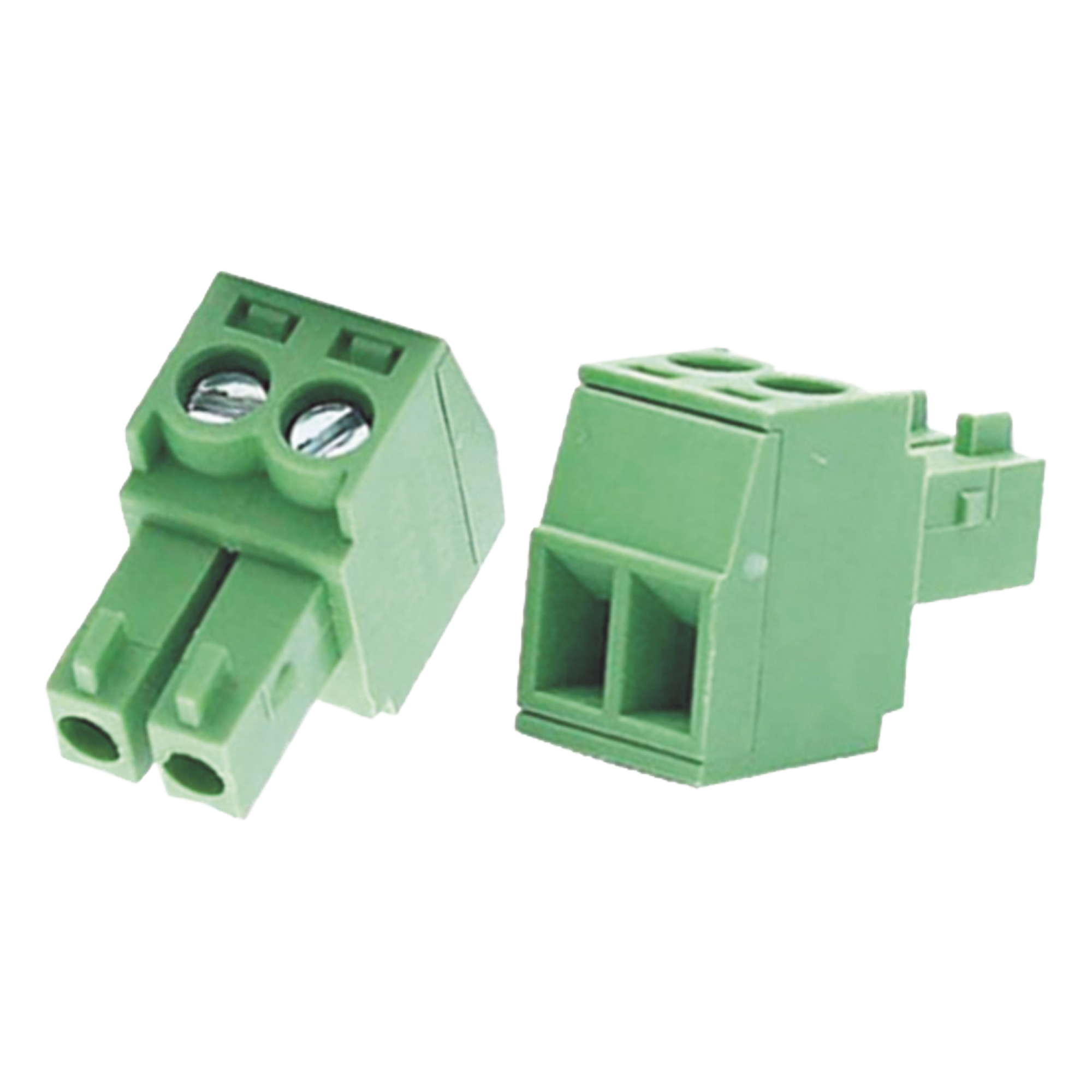 Bornera Conector Macho / 3.5 mm / 2 Tornillos / Plástico Resistente / CCTV y Control de Acceso — HIKVISION · SKU 101305175