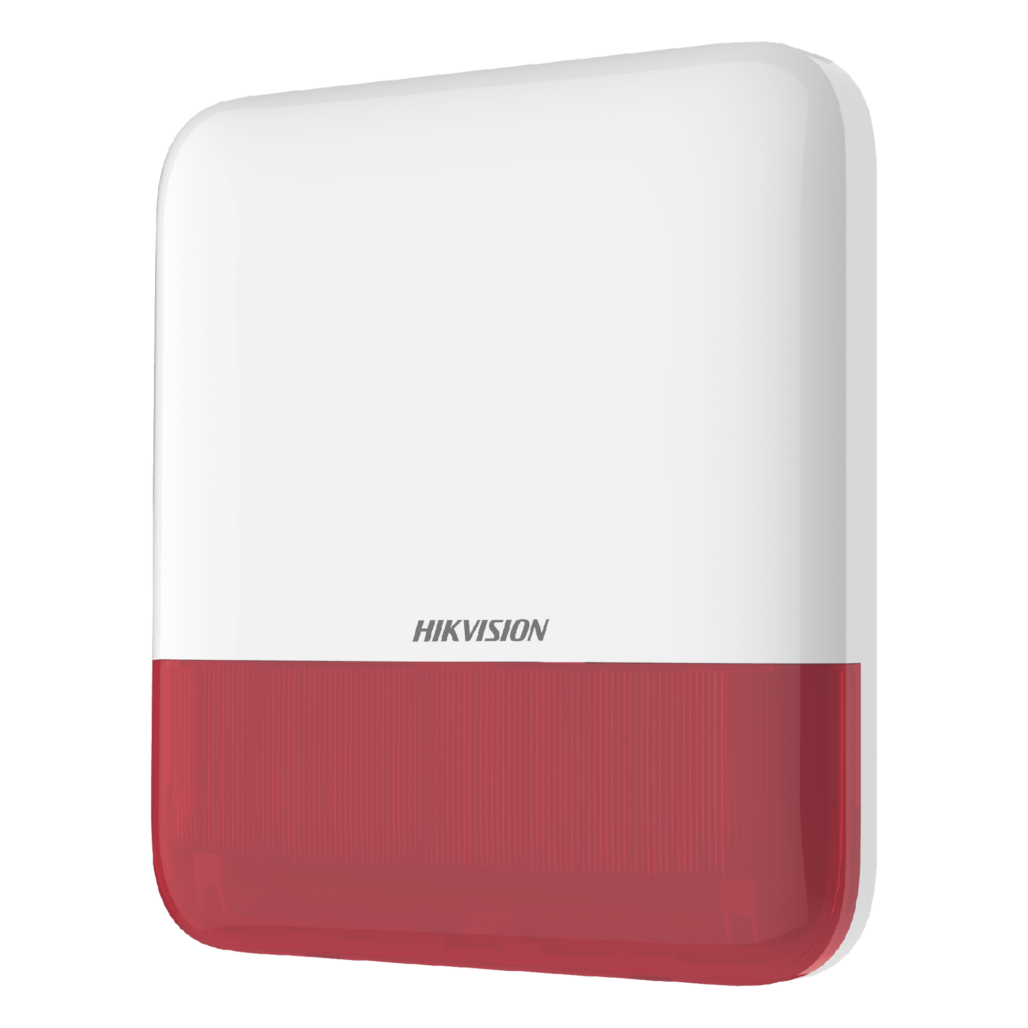 Sirena Inalámbrica con Estrobo / 110 dB / 433 MHz / IP65 / AES-128 — HIKVISION · SKU DS-PS1-E-WB/R
