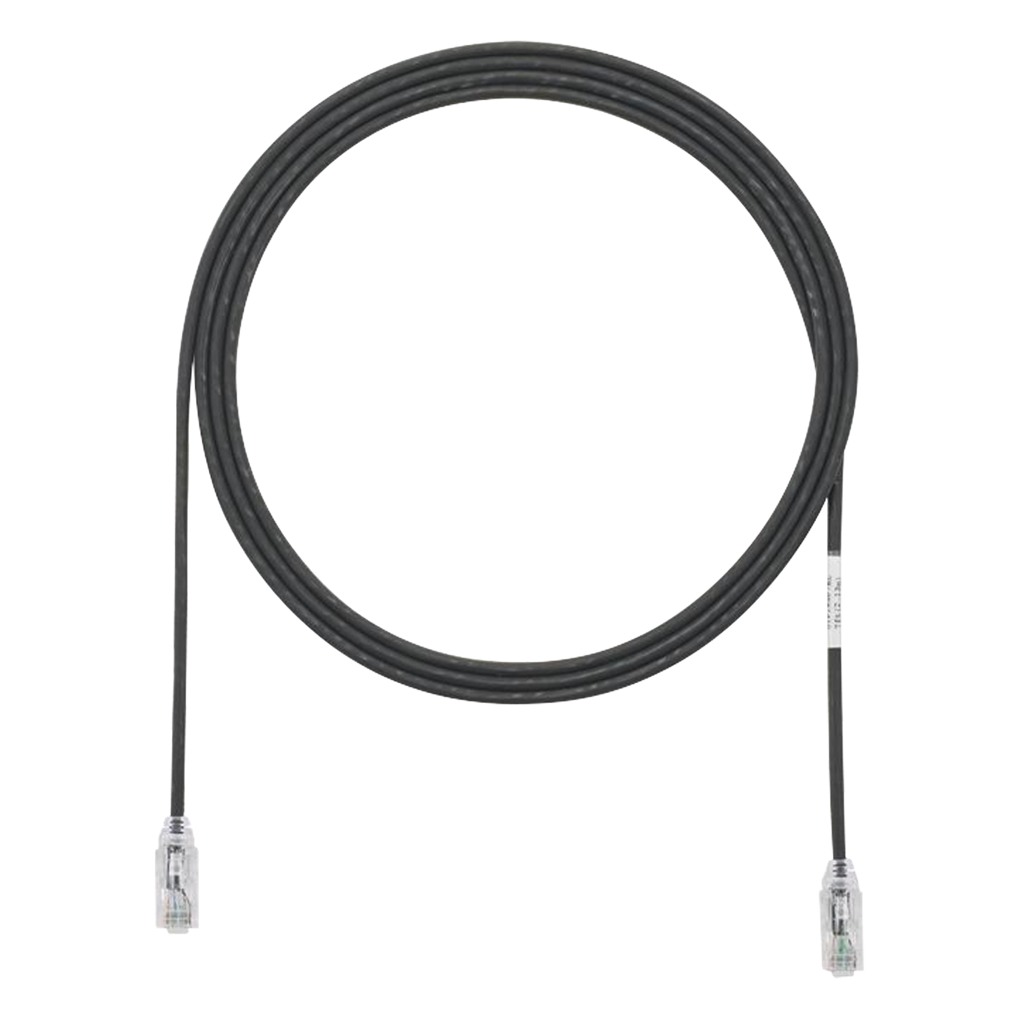 Cable de Parcheo Cat6 / UTP 28AWG / 3.05m (10 Pies) / Diámetro 3.8mm / PoE++ / -10 a 75°C — PANDUIT · SKU UTP28SP10BL