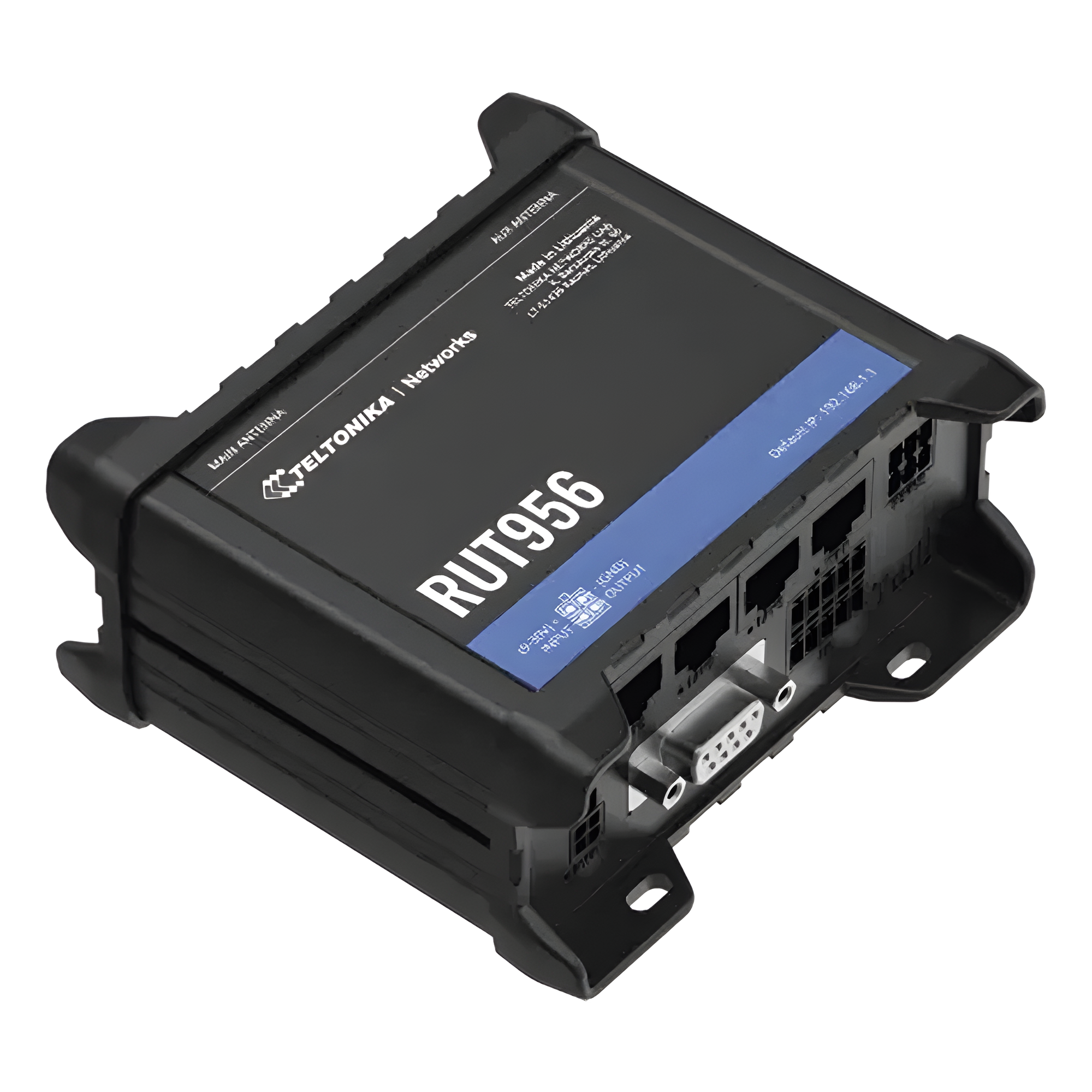 Router Industrial LTE / 150 Mbps Cat 4 / 4 Puertos Ethernet 10/100 / RS232 RS485 / WiFi / Doble SIM / GNSS / IP30 / Riel DIN