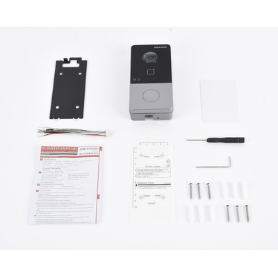 Videoportero IP 2 Megapixel / PoE Estandar / IP65  / Apertura desde Hik-connect / Soporta 1 Departamento y Hasta 6 Monitores / Soporta Tarjetas Mifare / 1 Salida Relay