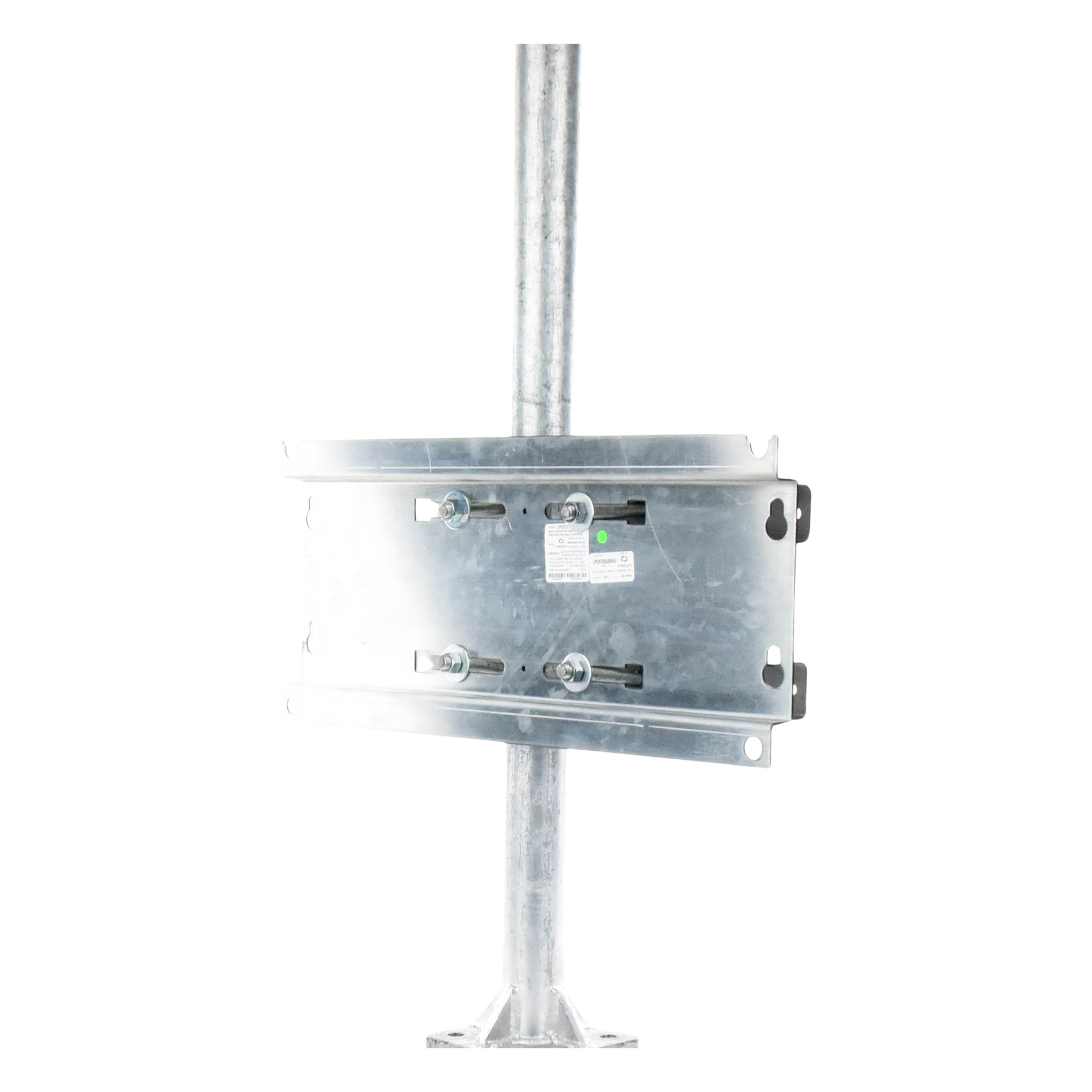 Herraje de Fijación / Montaje en Pared, Poste o Torre / Tornillos 250 mm / Compatible con Gabinete 9U